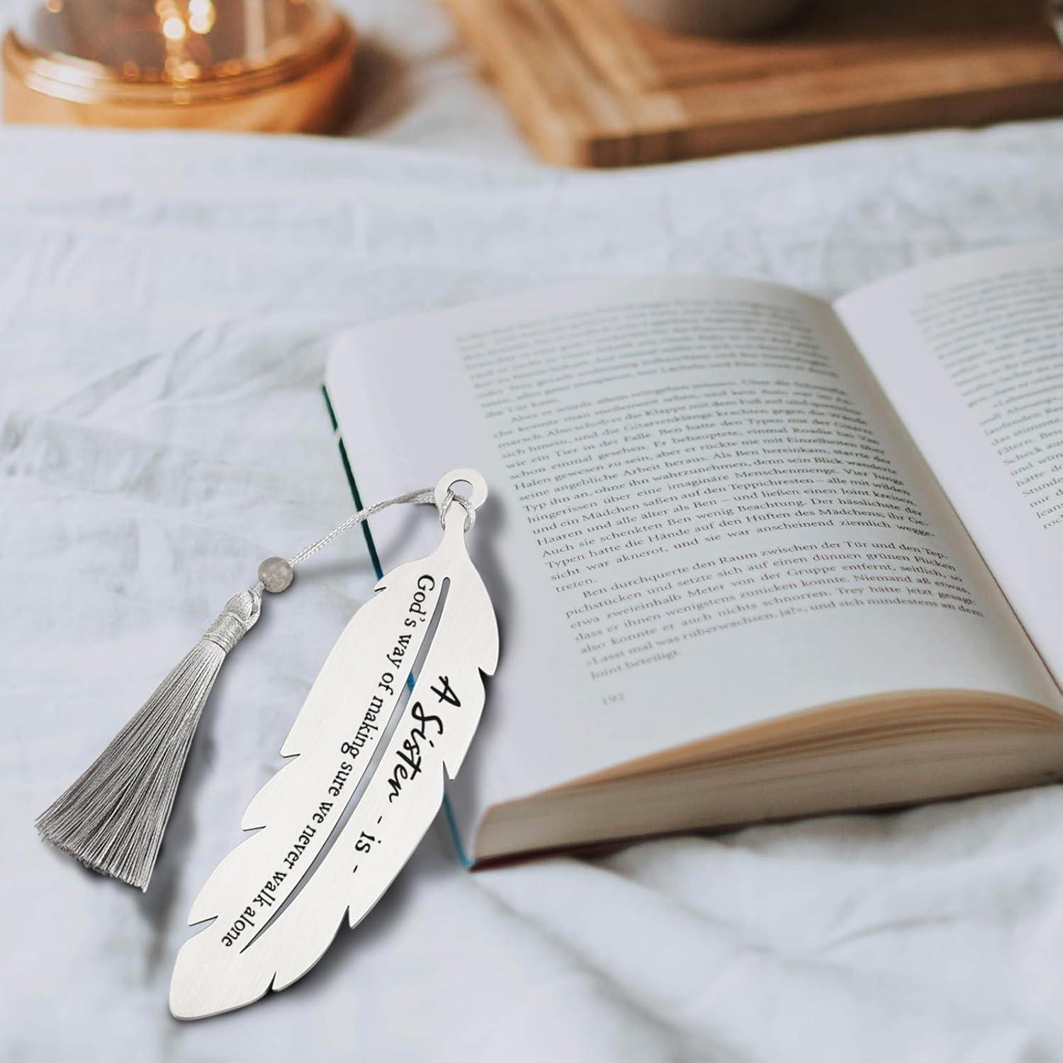 Marcador de Pluma de Metal Vivopisew con Mensaje Inspirador