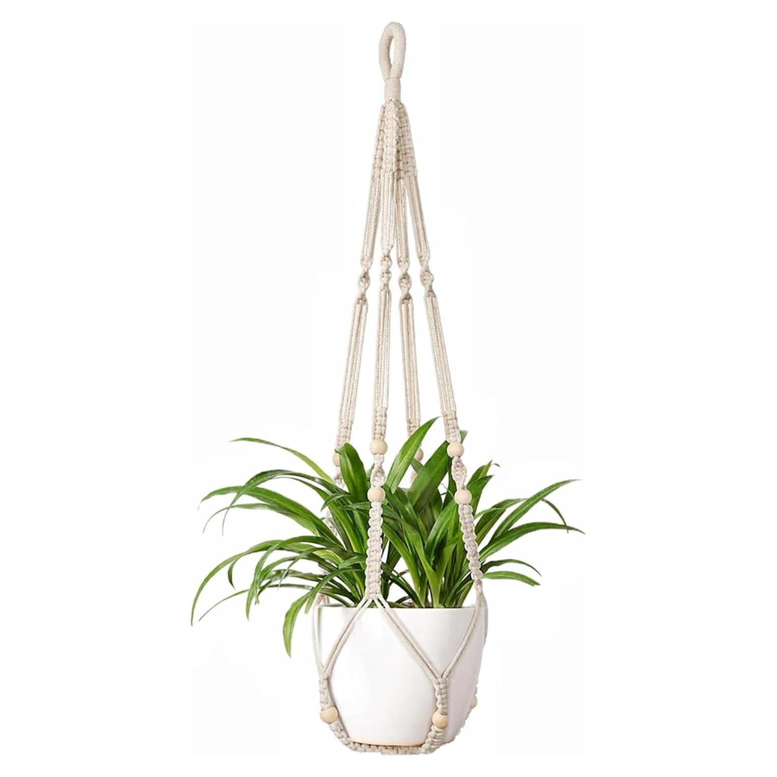 Soporte Colgante para Plantas DANELYNN de Algodón 89.9 cm