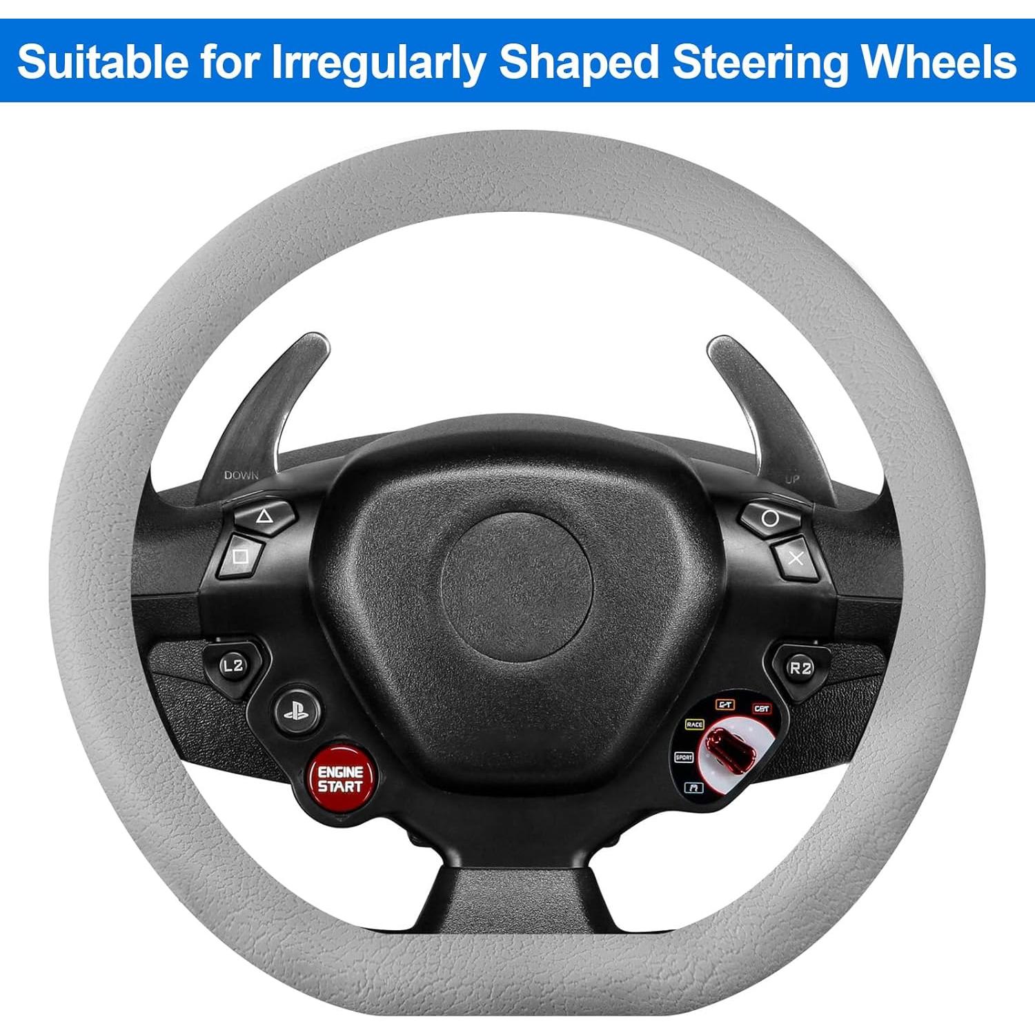 Cubierta de Volante Spurtar Gris Antideslizante 38-42 cm