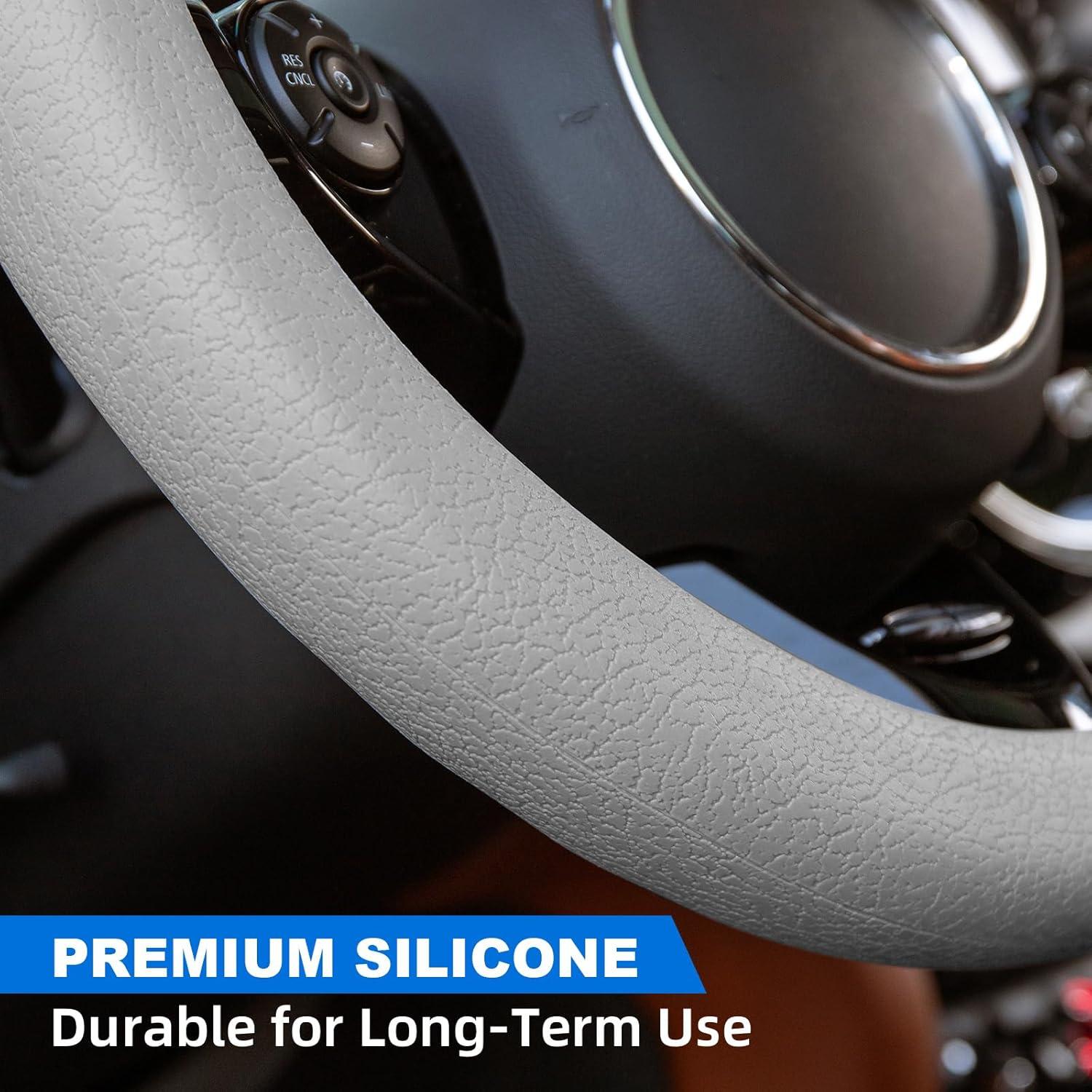 Cubierta de Volante Spurtar Gris Antideslizante 38-42 cm