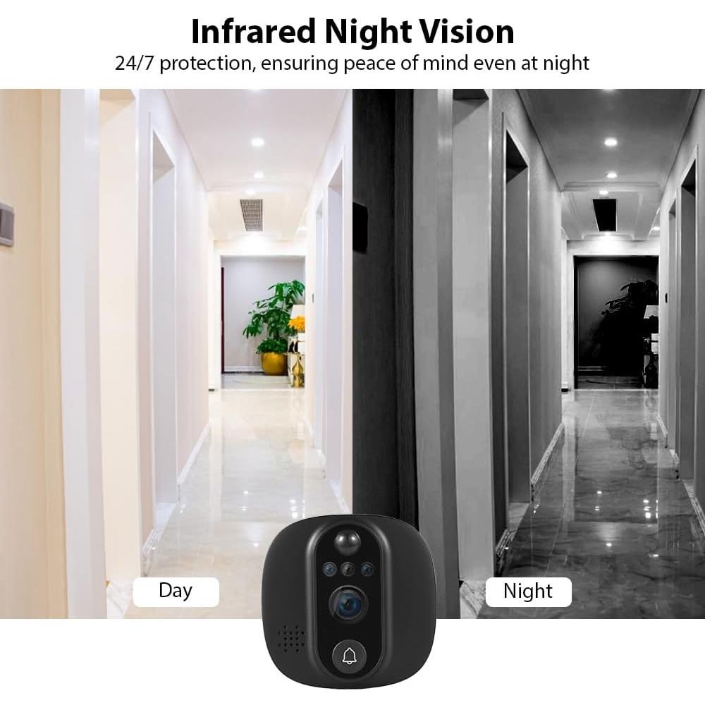 Cámara de Timbre Video Inteligente Swokely 4.3" WiFi
