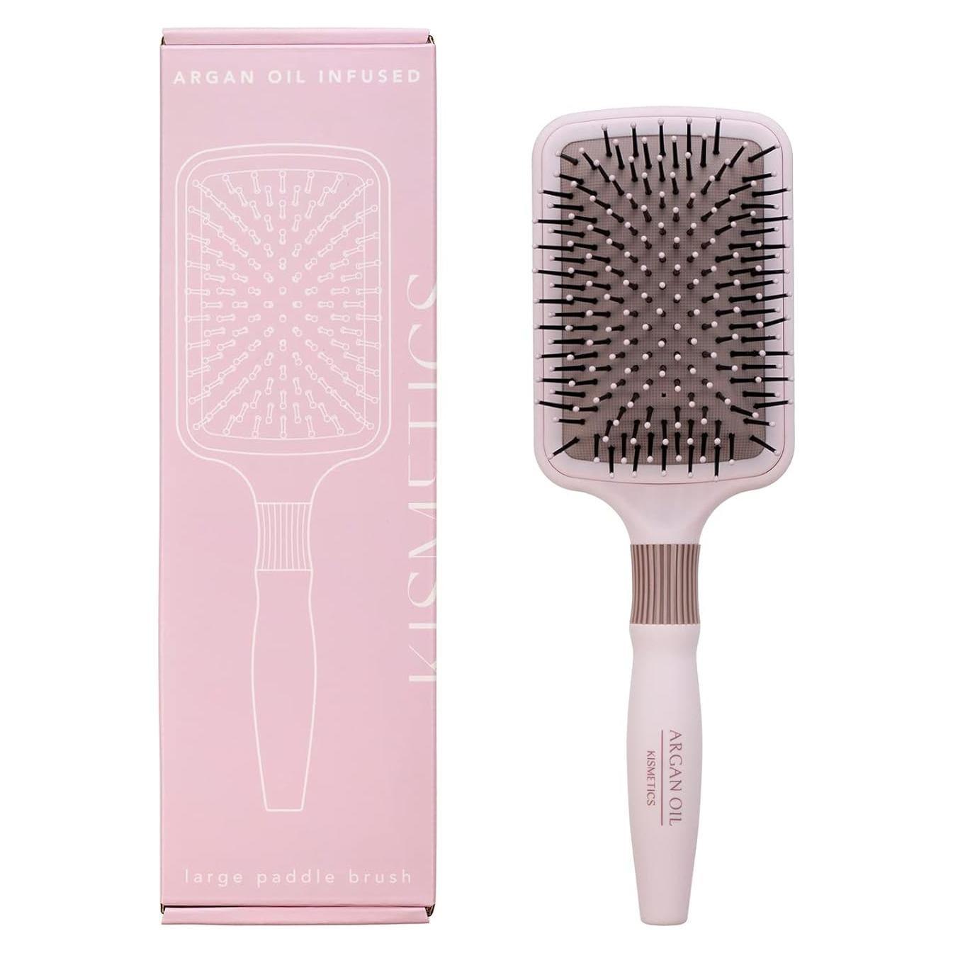 Cepillo de paleta KISMETICS con aceite de argán - 28.7x9.1cm