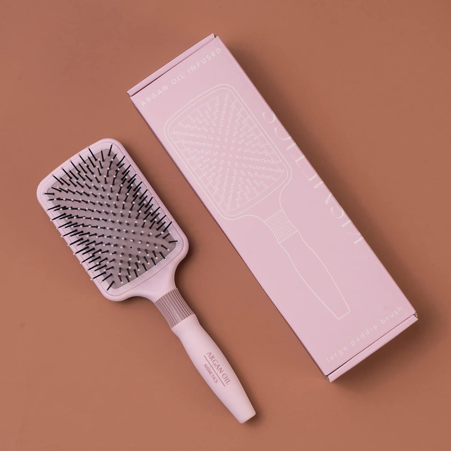 Cepillo de paleta KISMETICS con aceite de argán - 28.7x9.1cm