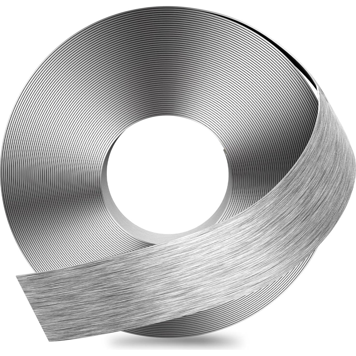 Banda de Biselado de PVC GSCIT Club 5 cm x 15 m Gris Plata