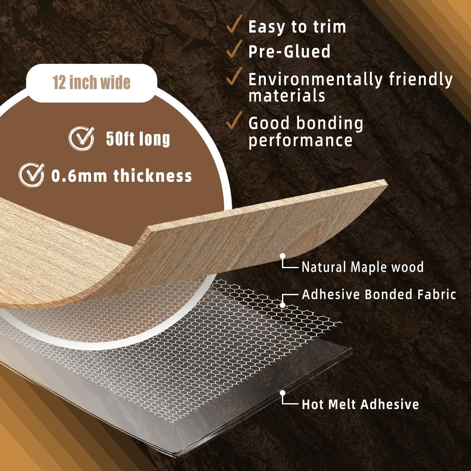 Banda de Bisel de Madera de Arce GSCIT Club 30.48 cm x 15.24 m