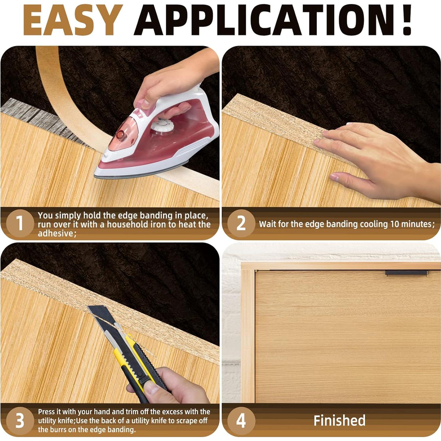 Banda de Bisel de Madera de Arce GSCIT Club 30.48 cm x 15.24 m