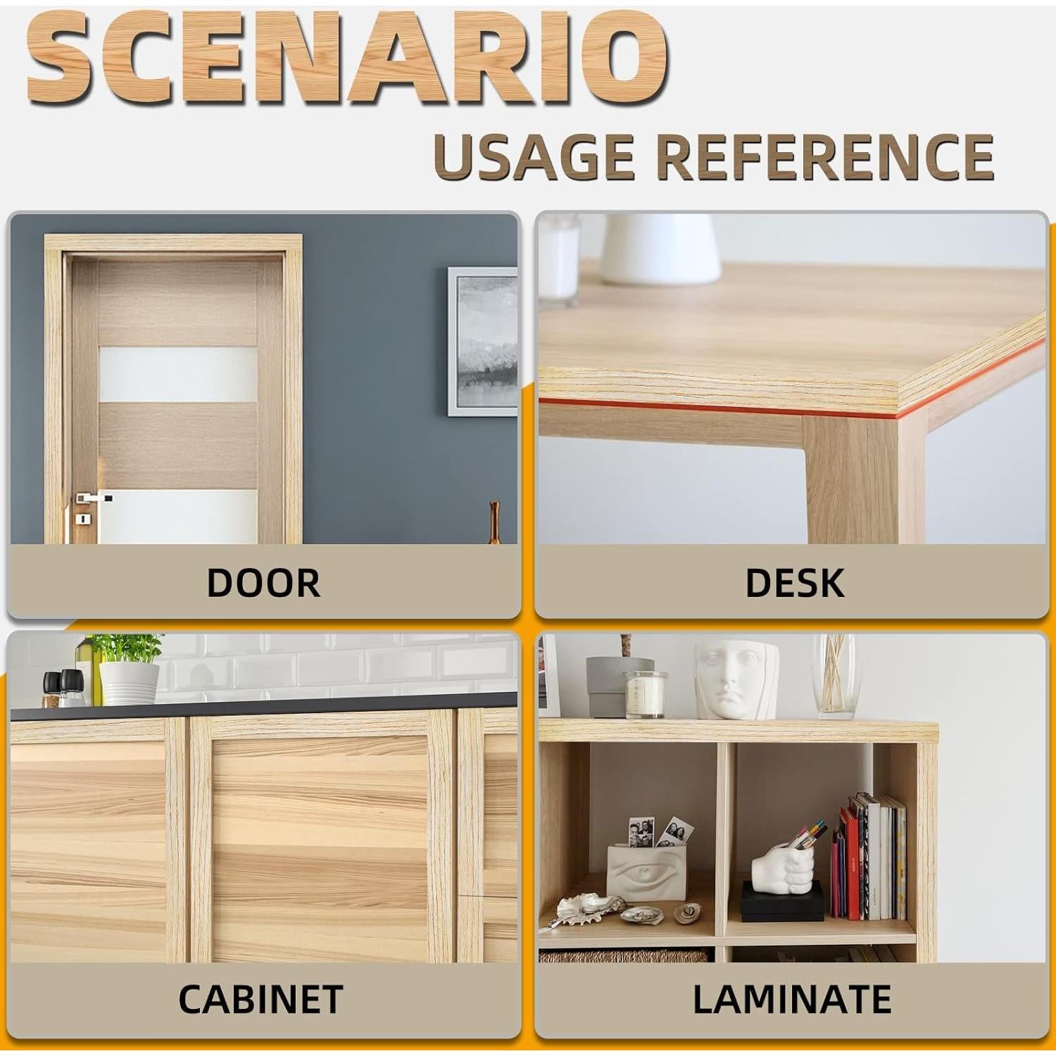 Banda de Biselado de Roble GSCIT Club 19mm x 7.62m 0.3mm