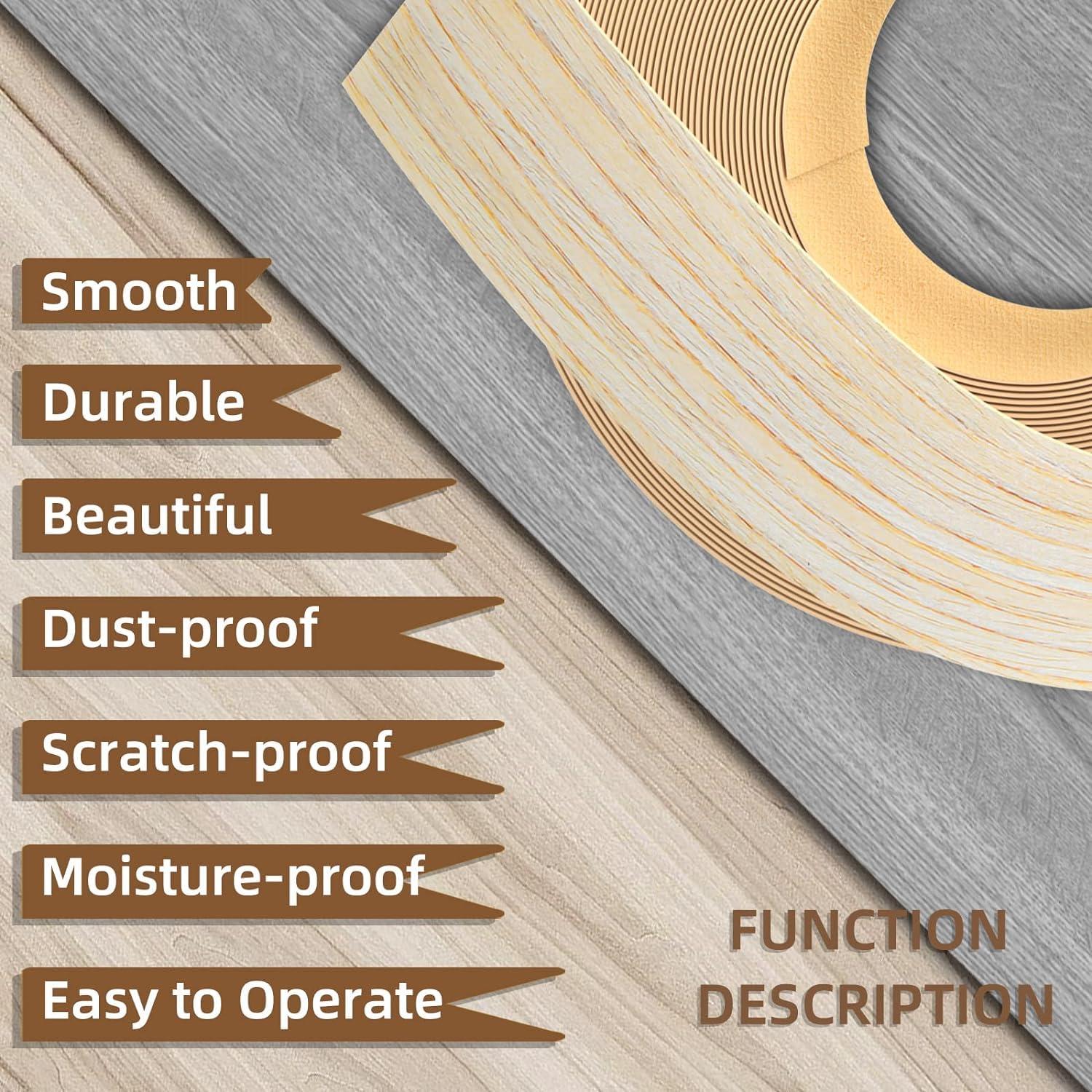 Banda de Biselado de Roble GSCIT Club 19mm x 7.62m 0.3mm