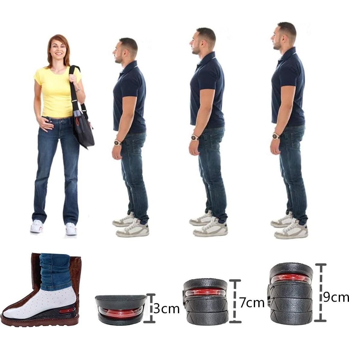 Plantillas Elevadoras de Altura Shaboo Prints 5 cm Ajustables