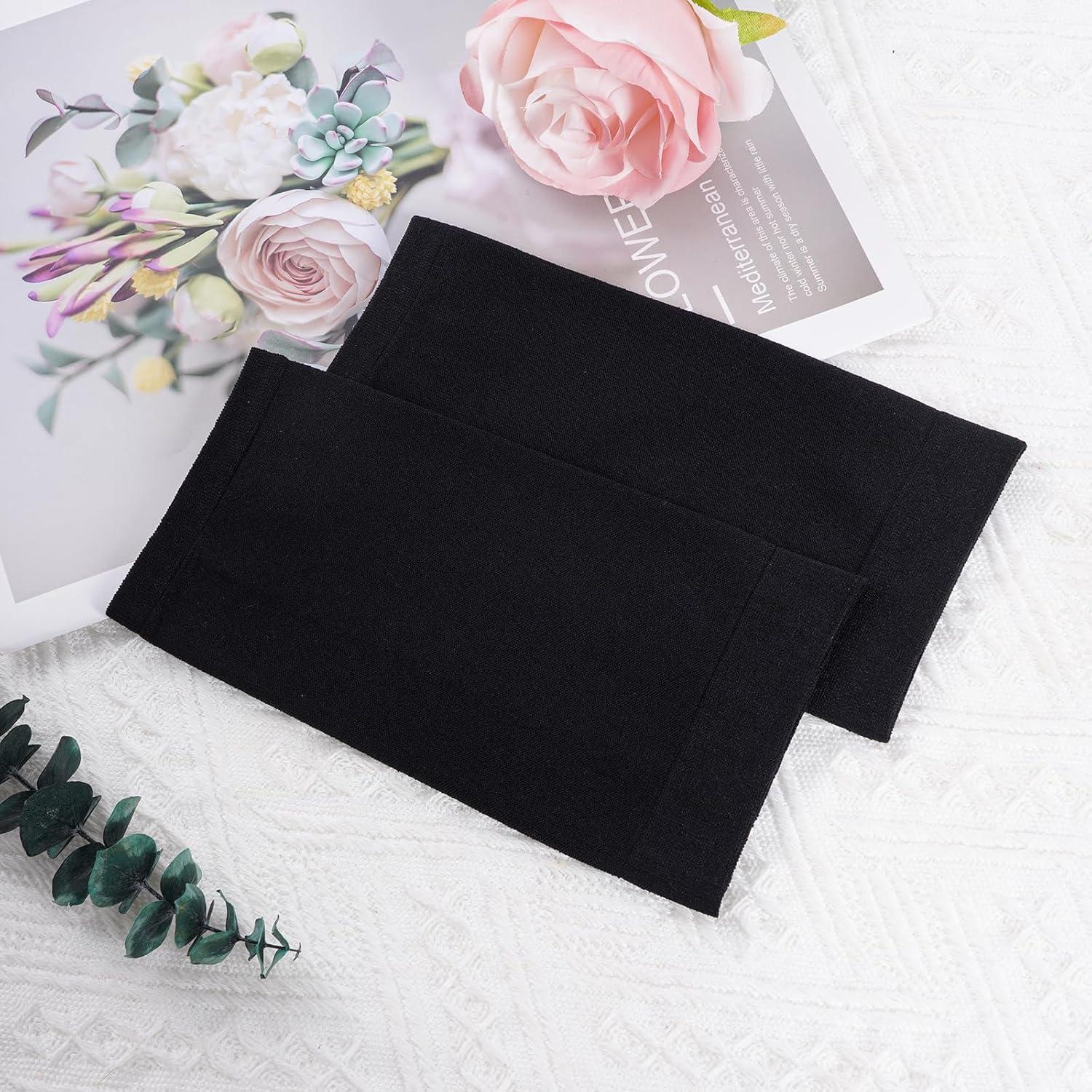 HOVEOX 2 Pares Mangas Cubiertas de Tatuaje Negras Unisex