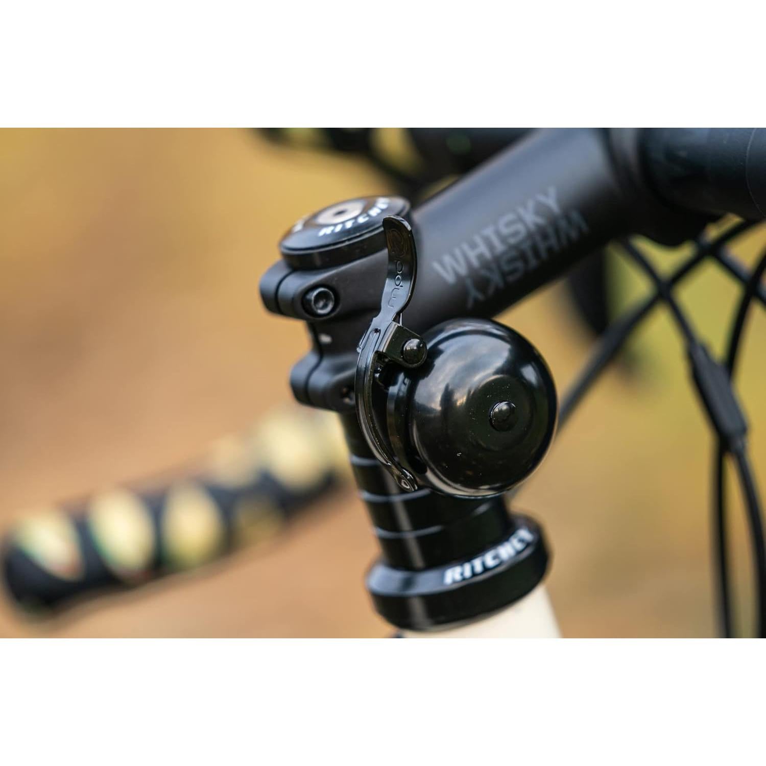 Timbre de Bicicleta Portland Design Works Alexander Graham - Negro