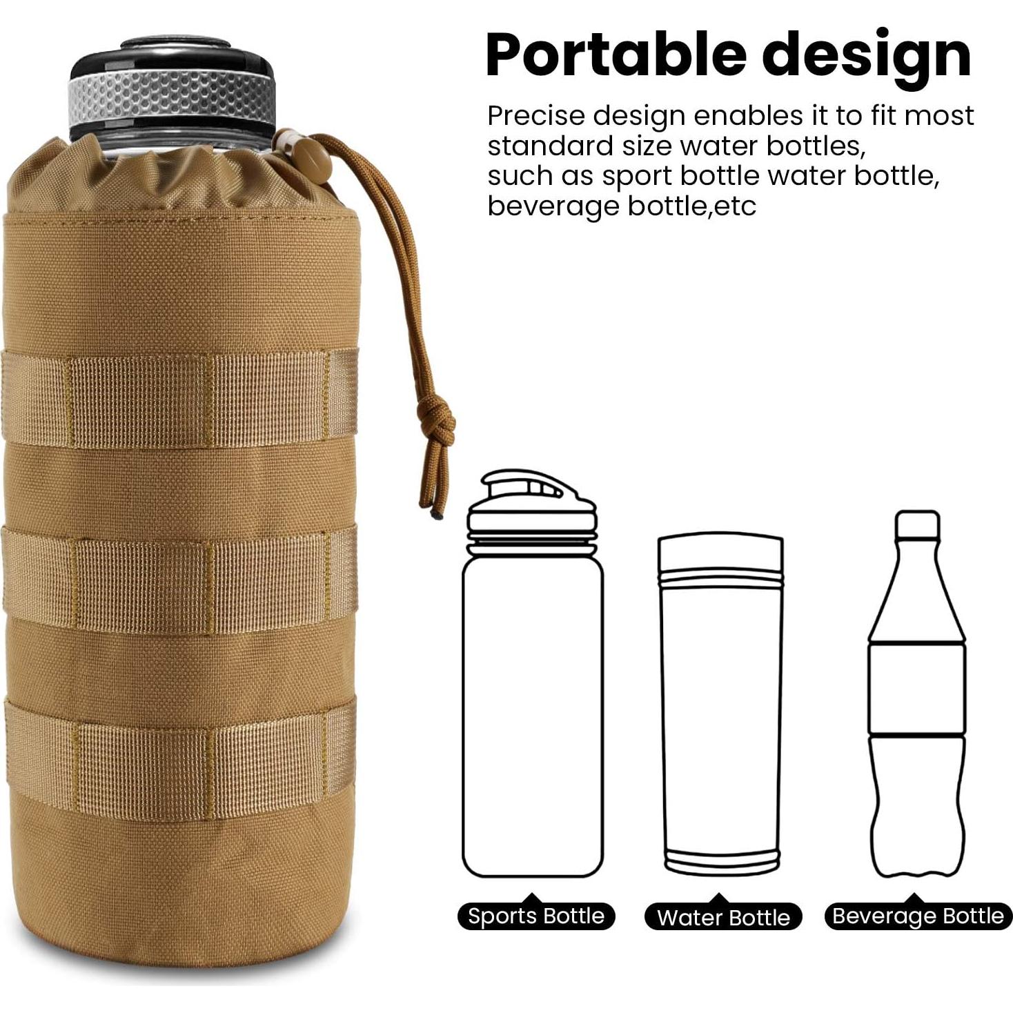 Bolsa de Botella de Agua Molle FRTKK TYX-289-290 Nylon ACU