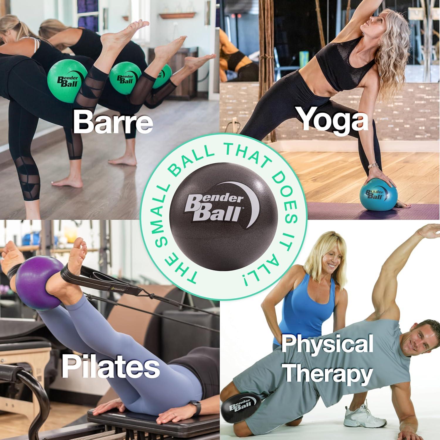 Pelota de Pilates Bender Ball 23 cm para Abdomen y Espalda