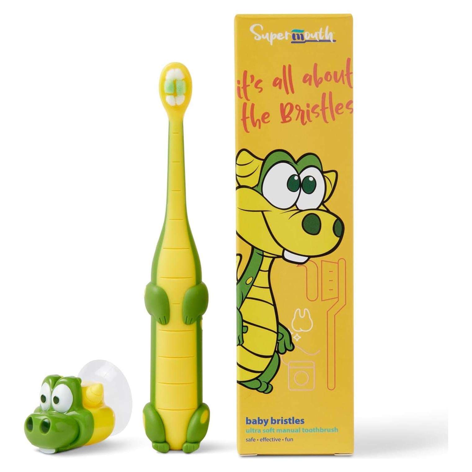 Cepillo de Dientes Ultra Suave SuperMouth para Niños 0-5 Años