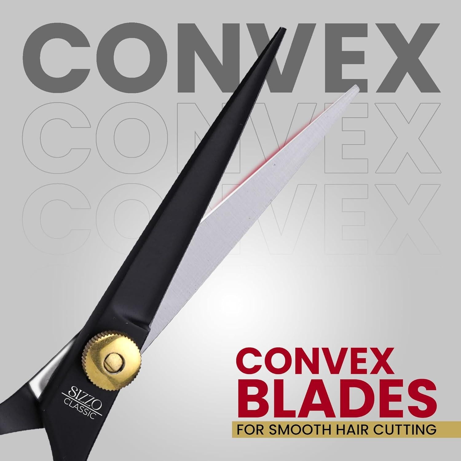 Tijeras de Corte de Cabello SIZZO 16.5 cm Acero Inoxidable