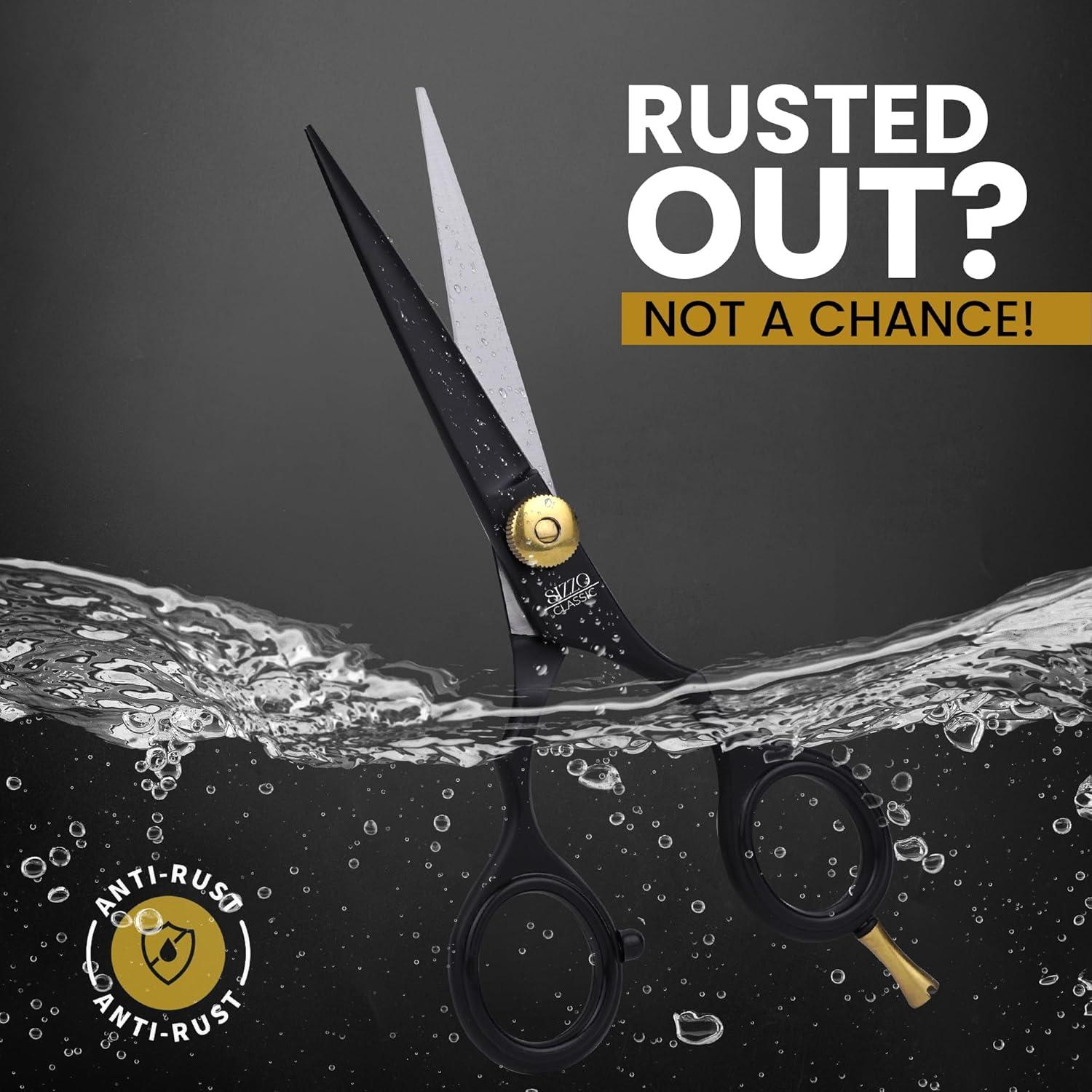 Tijeras de Corte de Cabello SIZZO 16.5 cm Acero Inoxidable