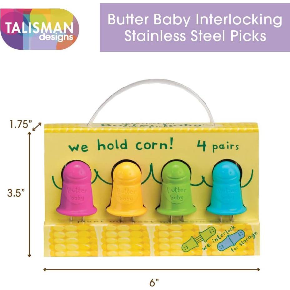 Palillos de Maíz Interconectables Talisman Designs Butter Baby