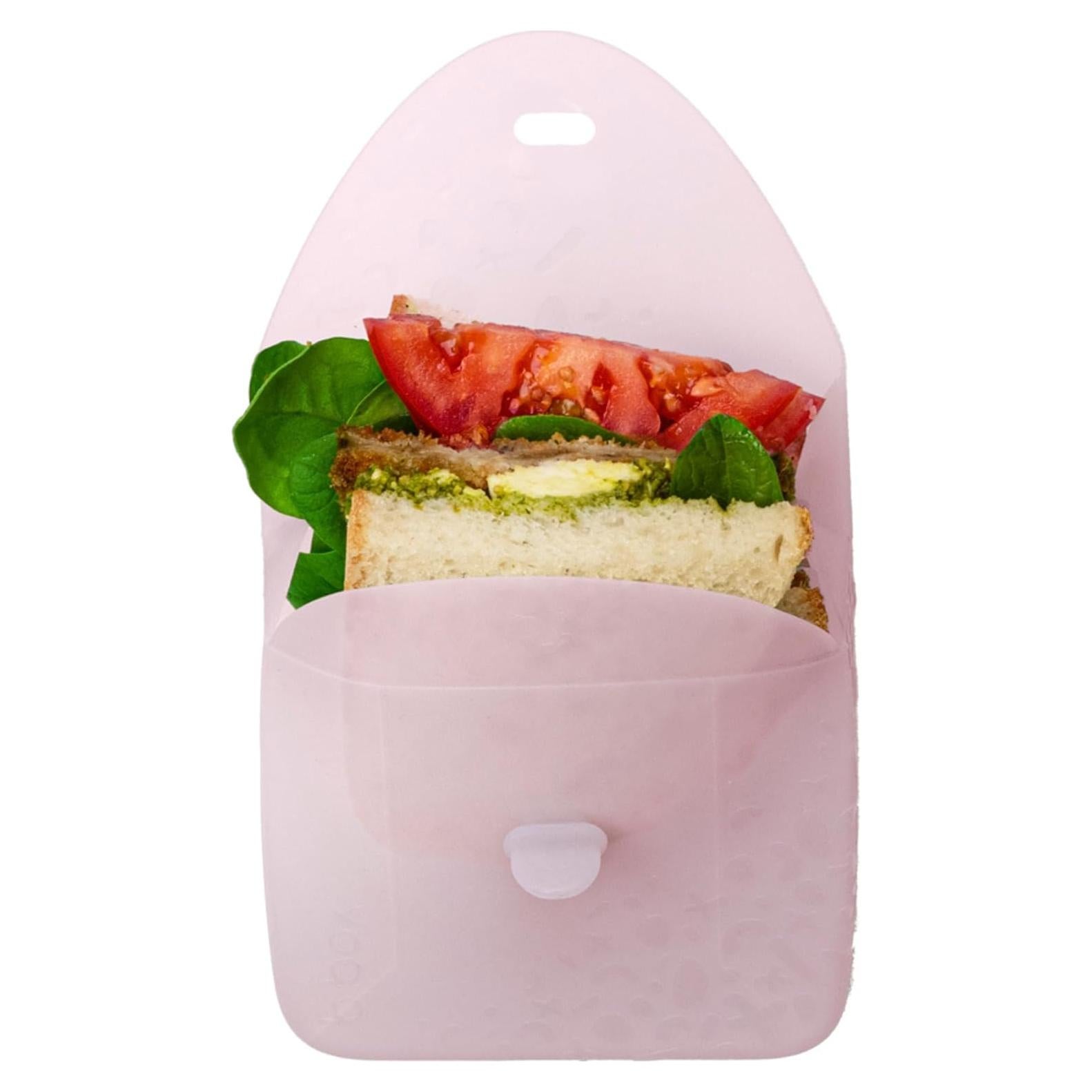 Bolsillo de Sándwich de Silicona b.box Berry - Reutilizable