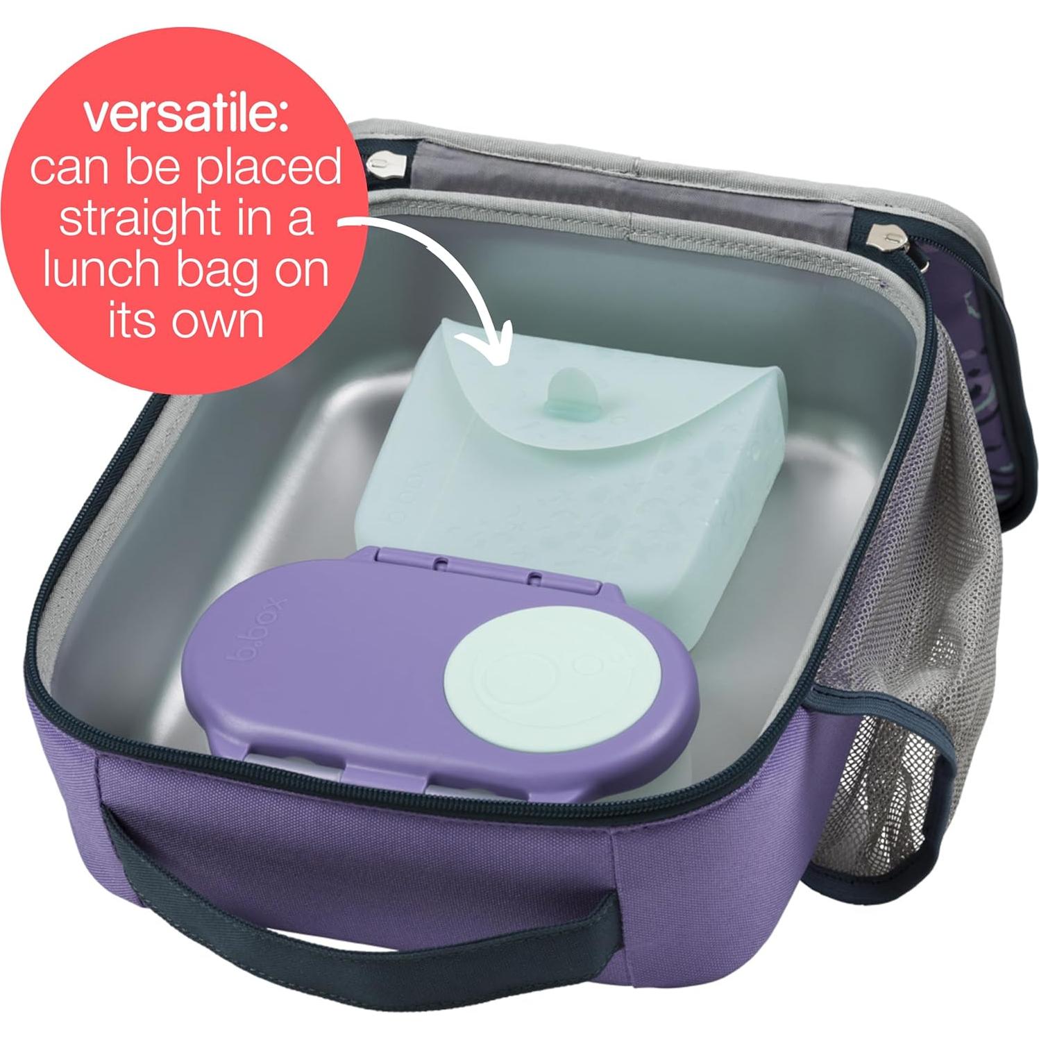 Bolsillo de Sándwich de Silicona b.box Berry - Reutilizable
