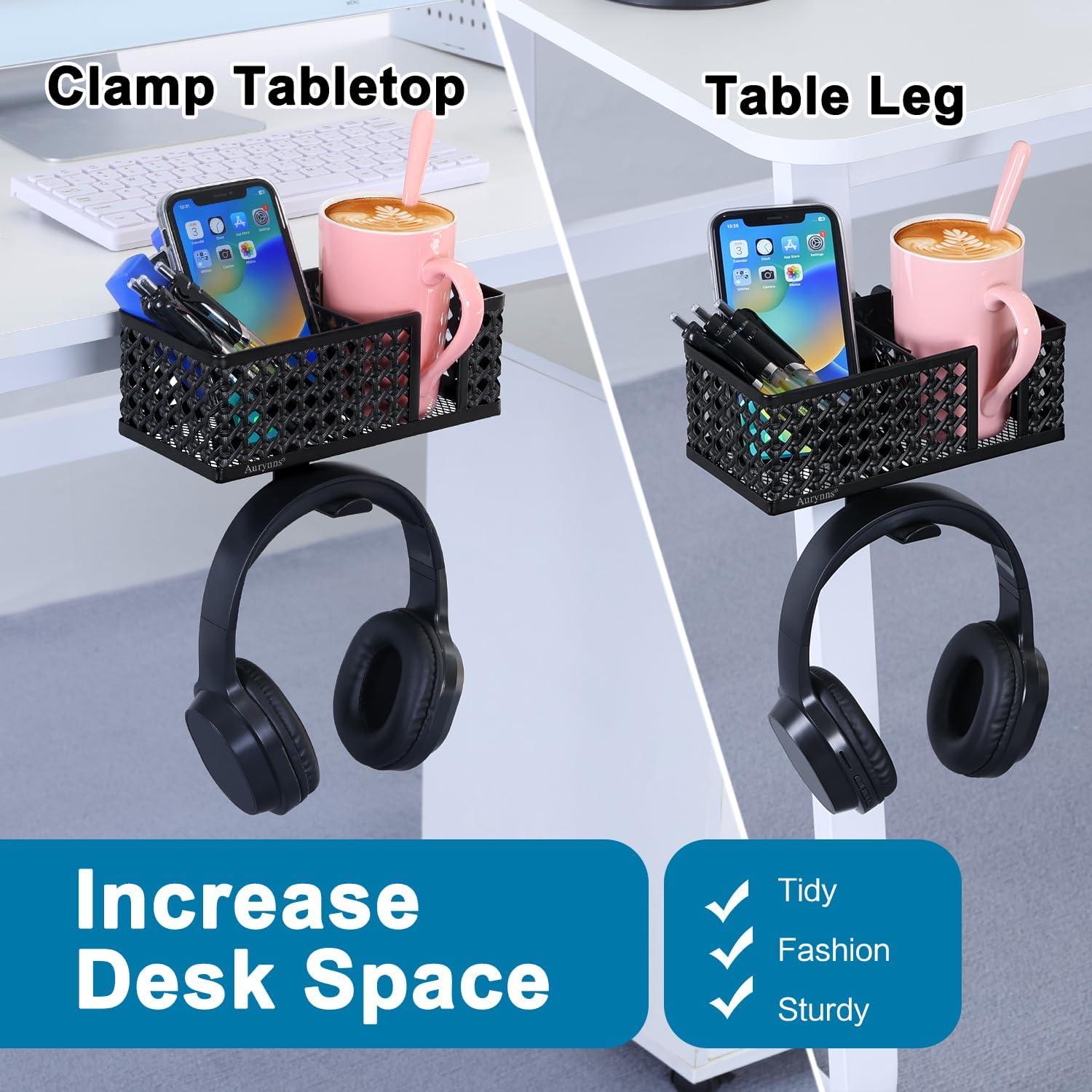 Soporte para Taza de Escritorio Aurynns BC17 Negro