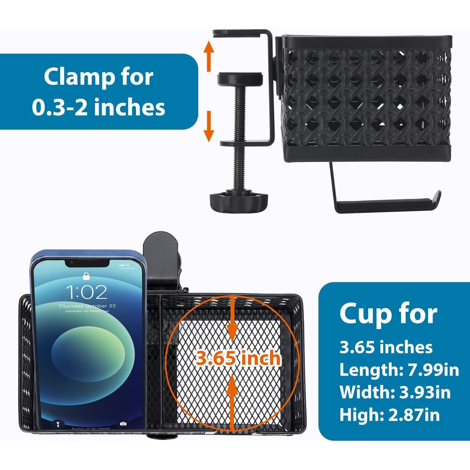 Soporte para Taza de Escritorio Aurynns BC17 Negro