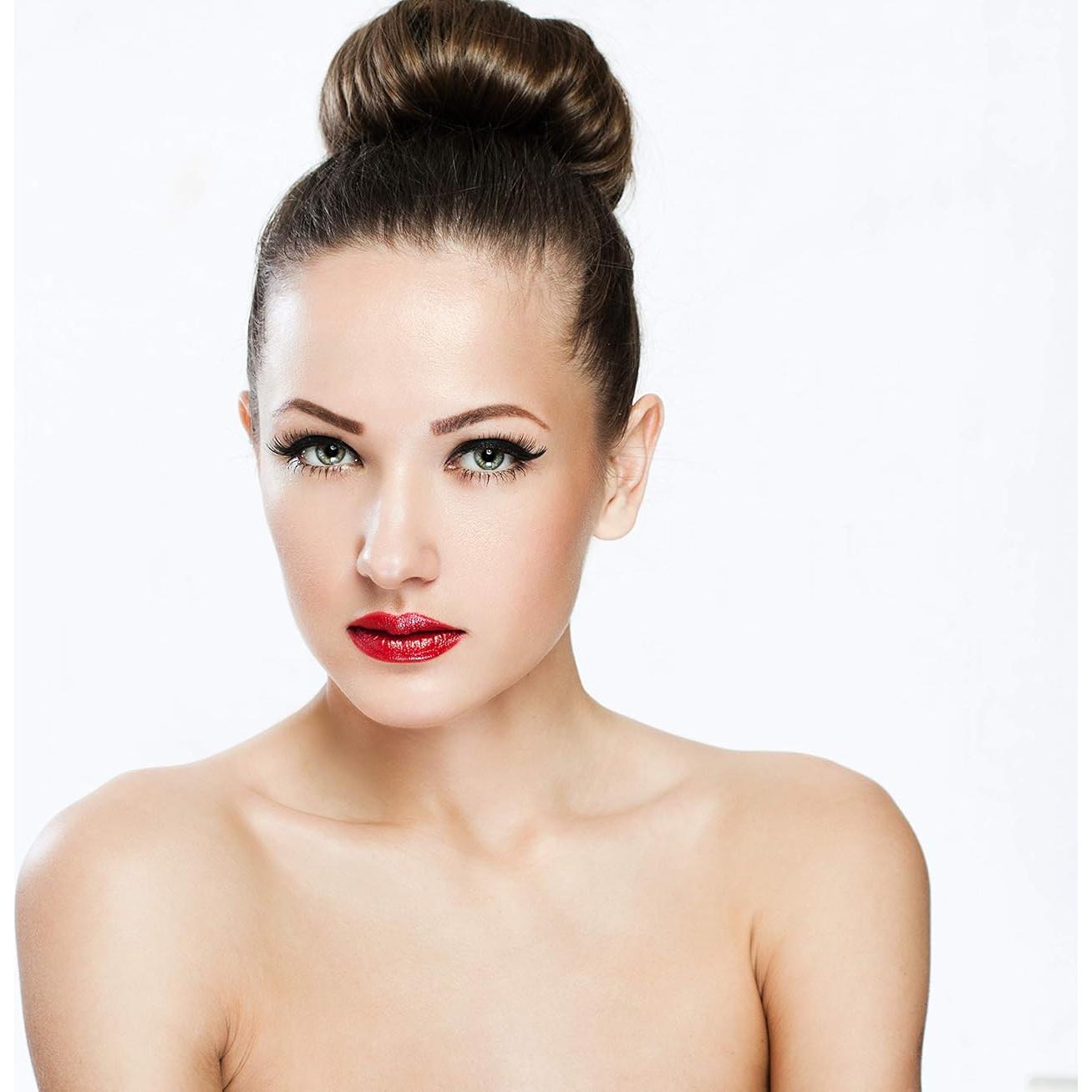 Creador de Moños Grande Styla Hair Castaño - 4 Piezas