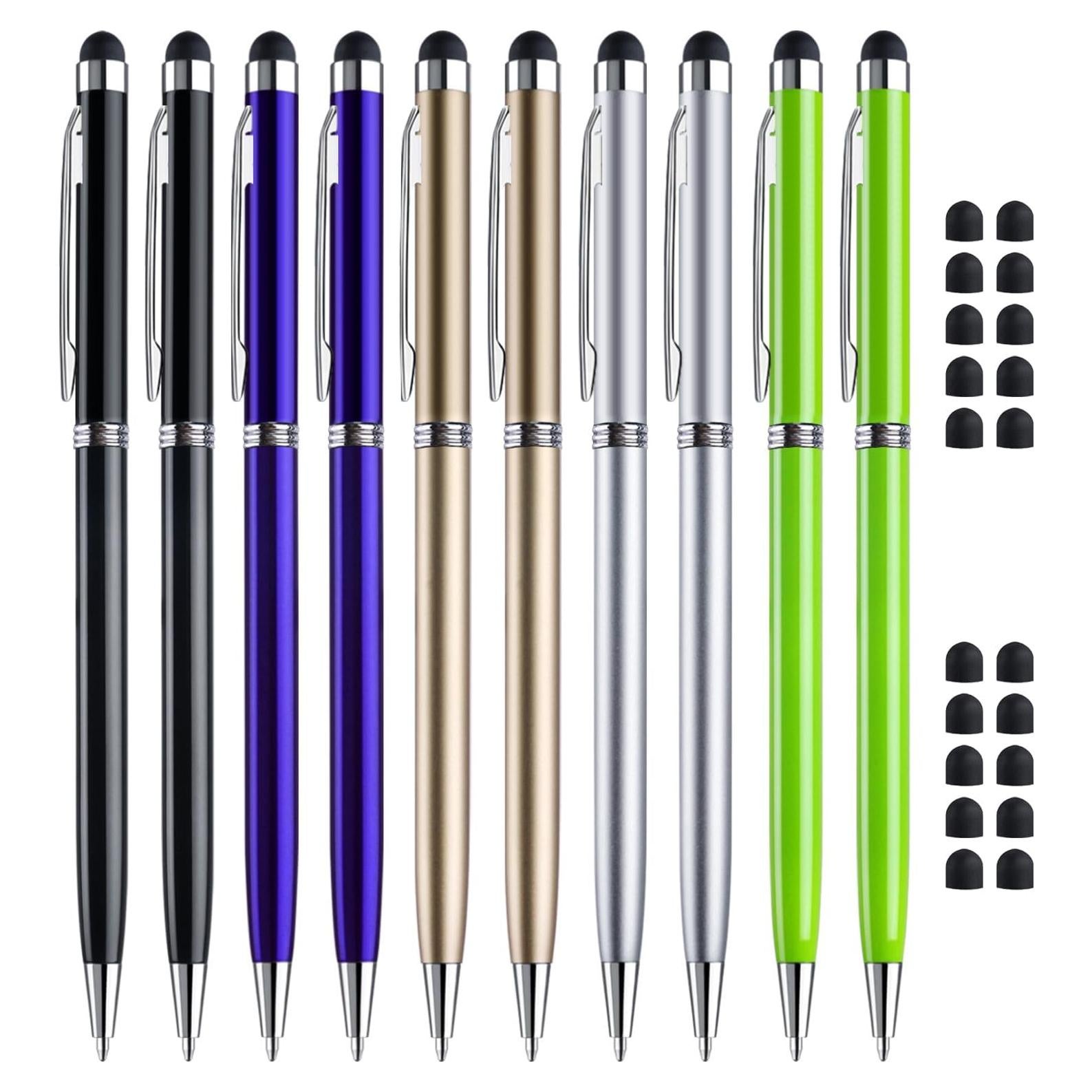 ChaoQ Stylus 2 en 1 para Pantallas Táctiles - 10 Pcs