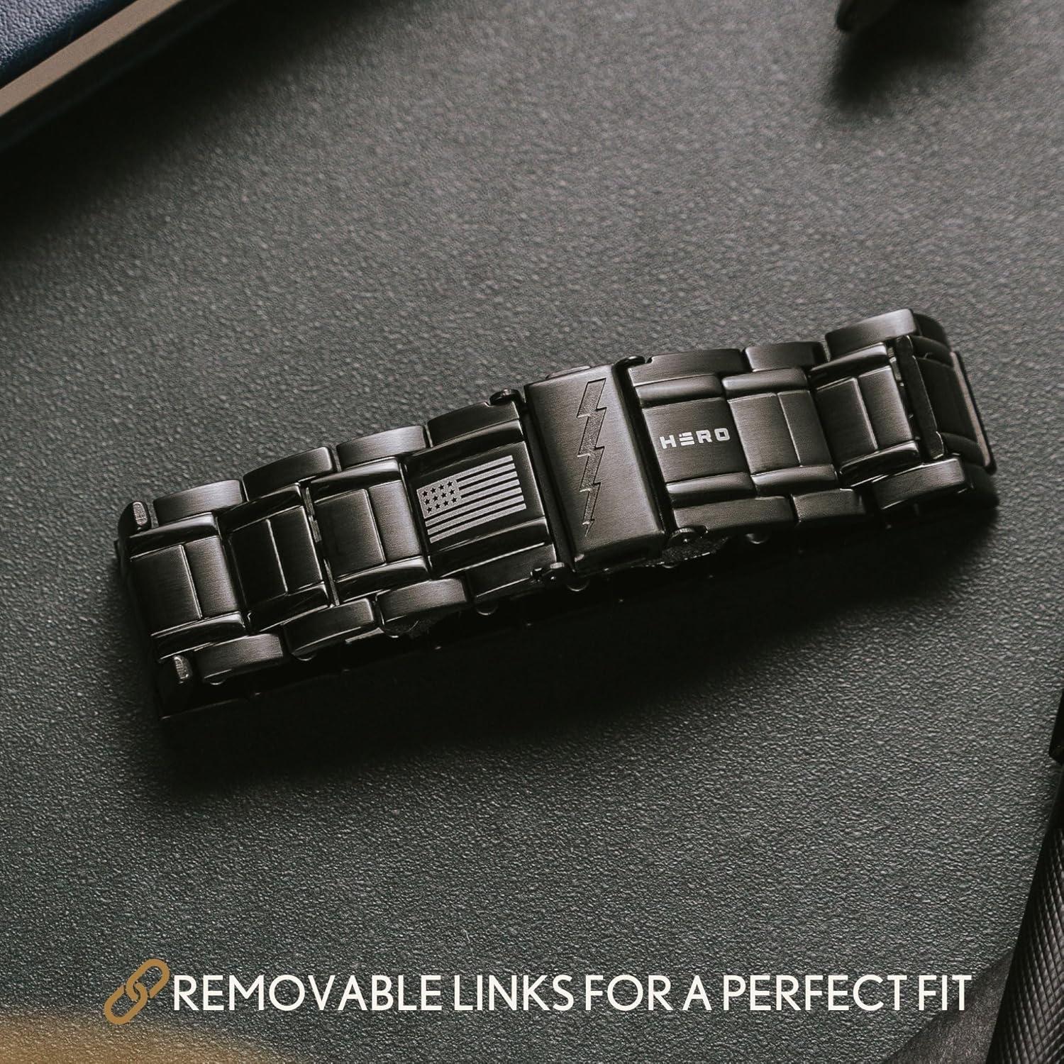 Pulsera Magnética Titanio Hero - Terapia Magnética Unisex