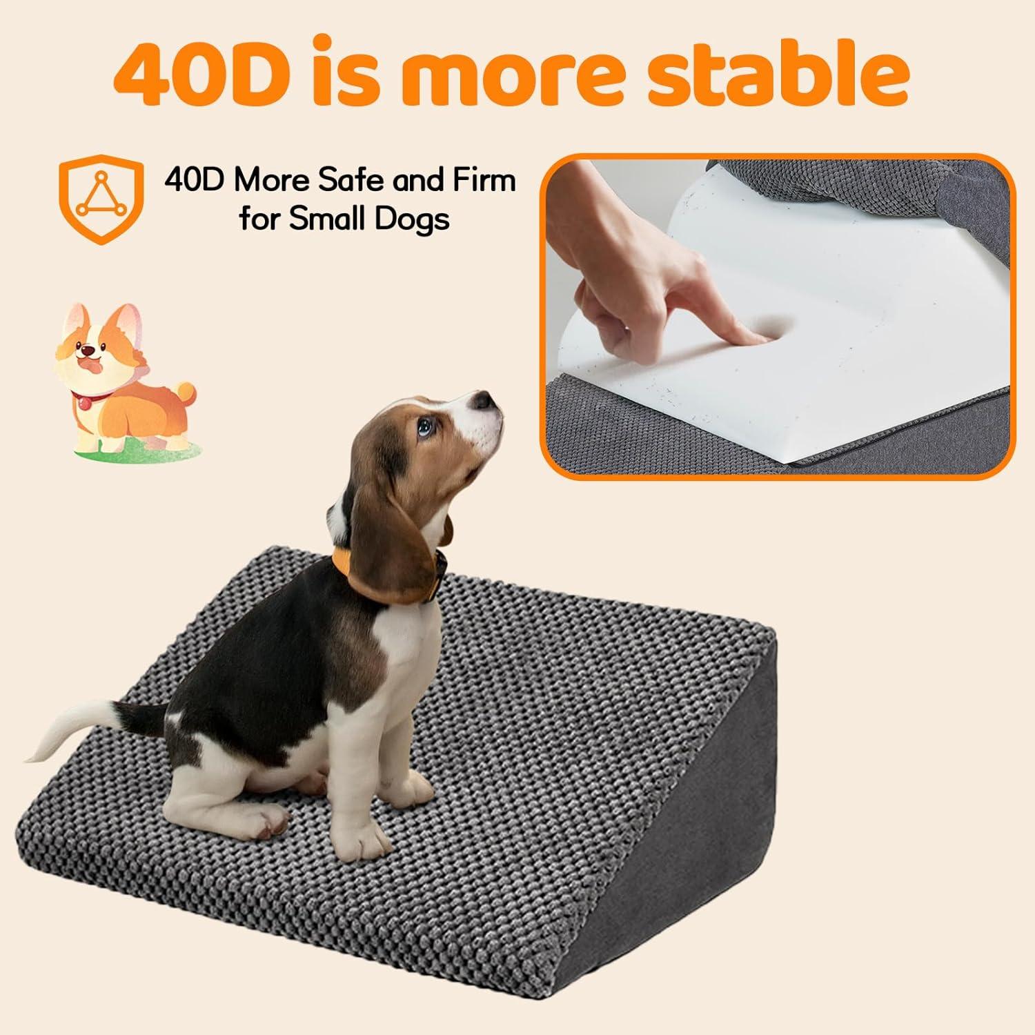 Escalera para Perros LitaiL 40D Antideslizante Gris Oscuro - 3 Unidades