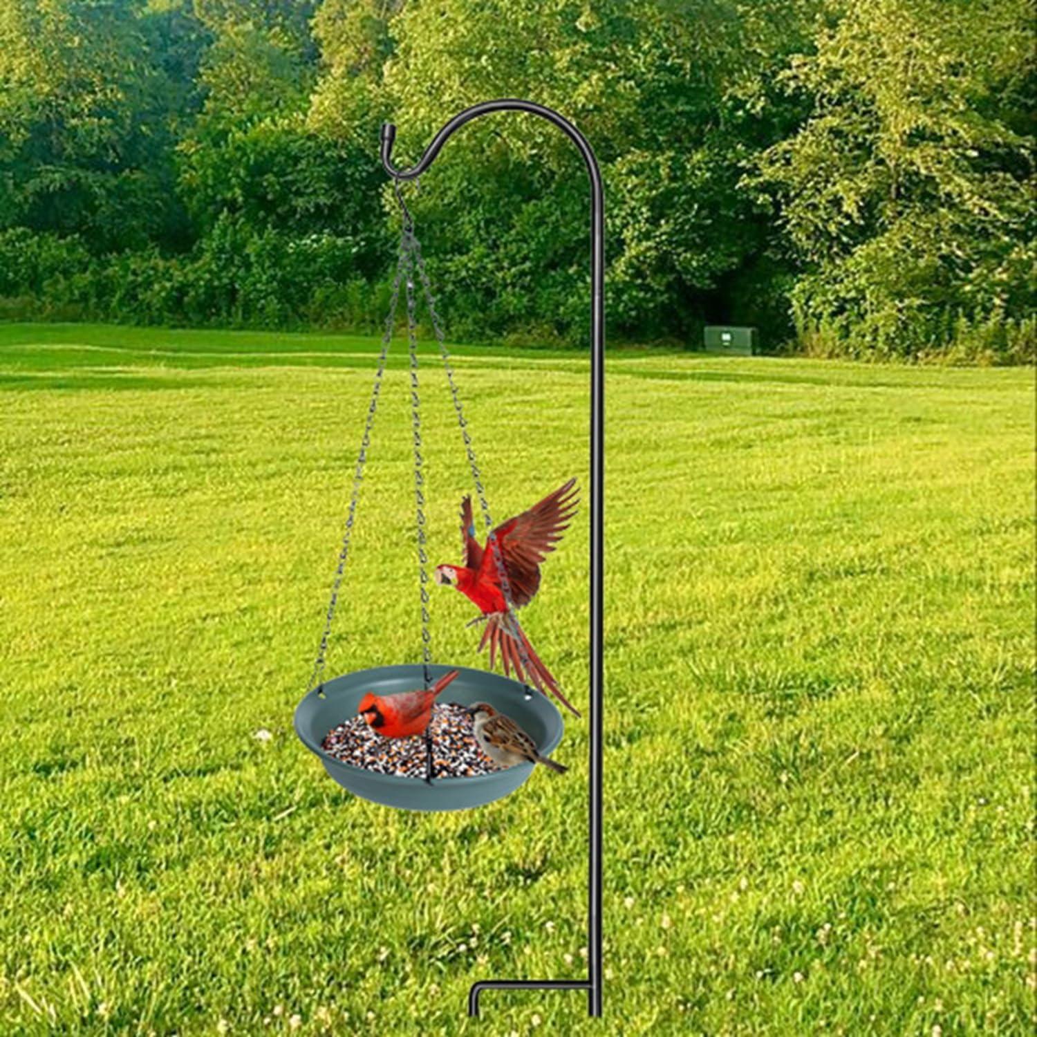 Comedero para Aves Colgante VUWEZ 20.32 cm Verde Exterior