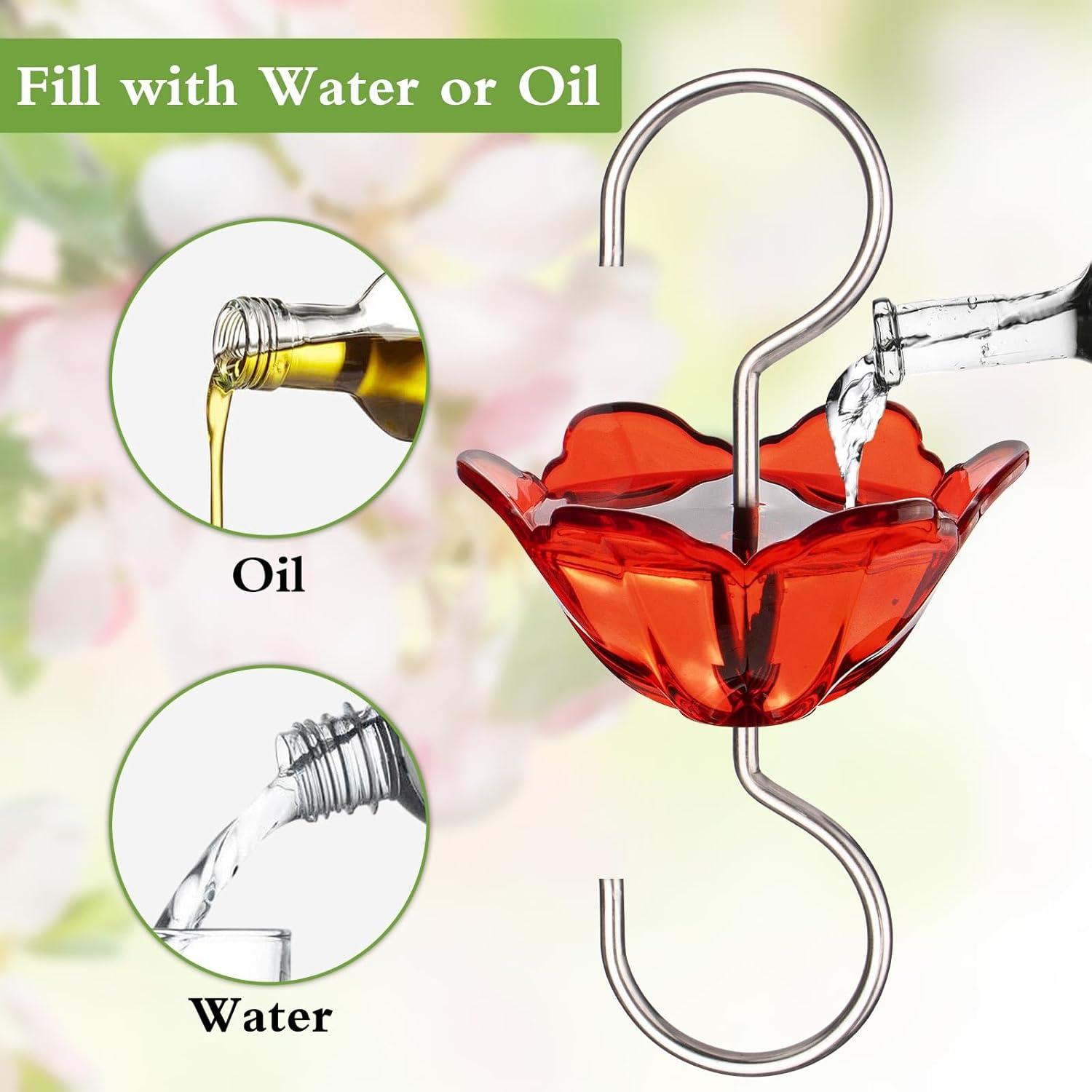 BOLITE Moat Ant para Alimentadores de Colibríes, 148 ml, Rojo