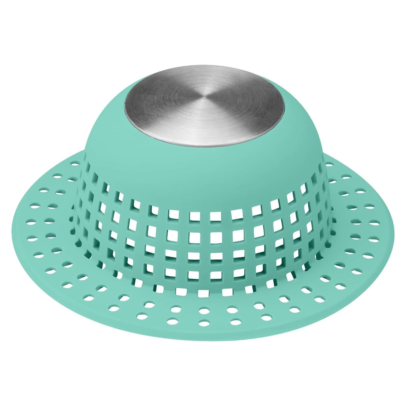 Captador de Cabello para Drenaje Aluvor - Silicona Plegable 11.4 cm