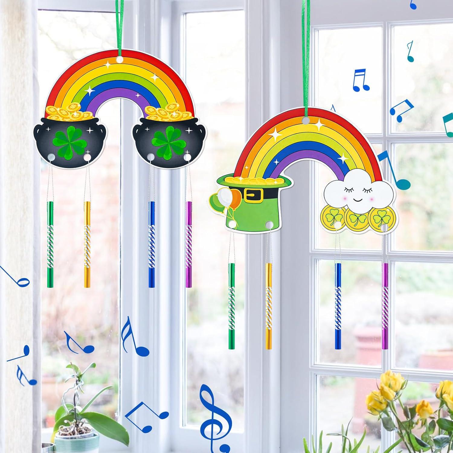 Kit de Campana de Viento NeusWonder para DIY San Patricio