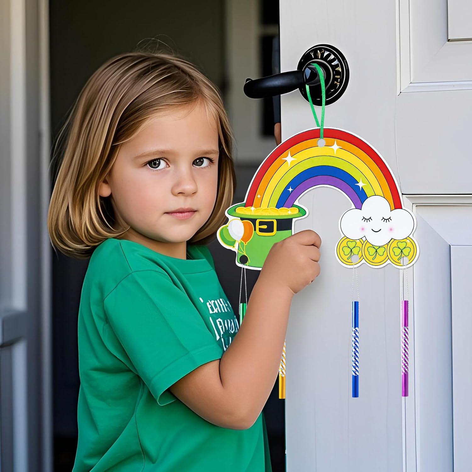 Kit de Campana de Viento NeusWonder para DIY San Patricio