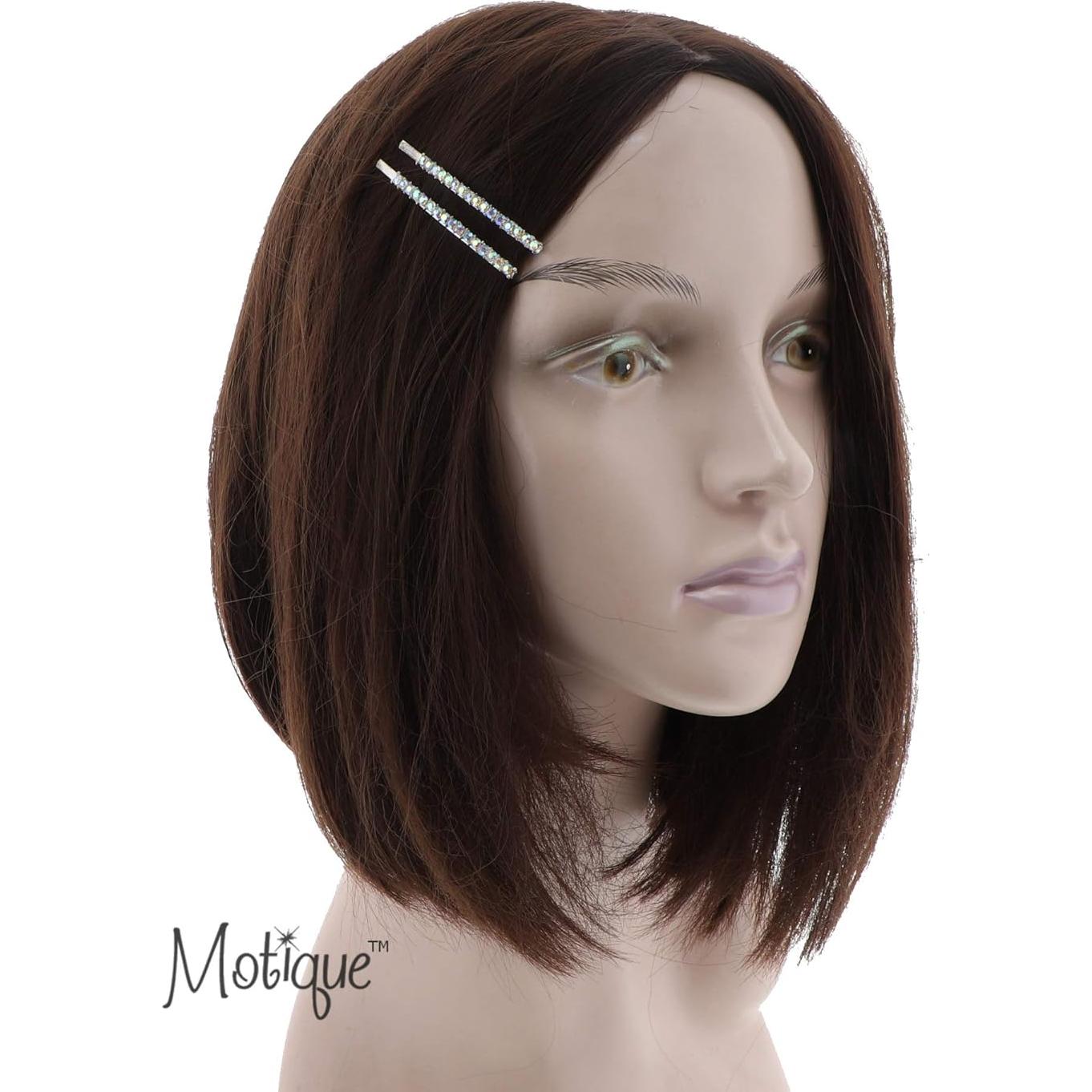 Clip para cabello Motique Accessories con strass - 4 unidades