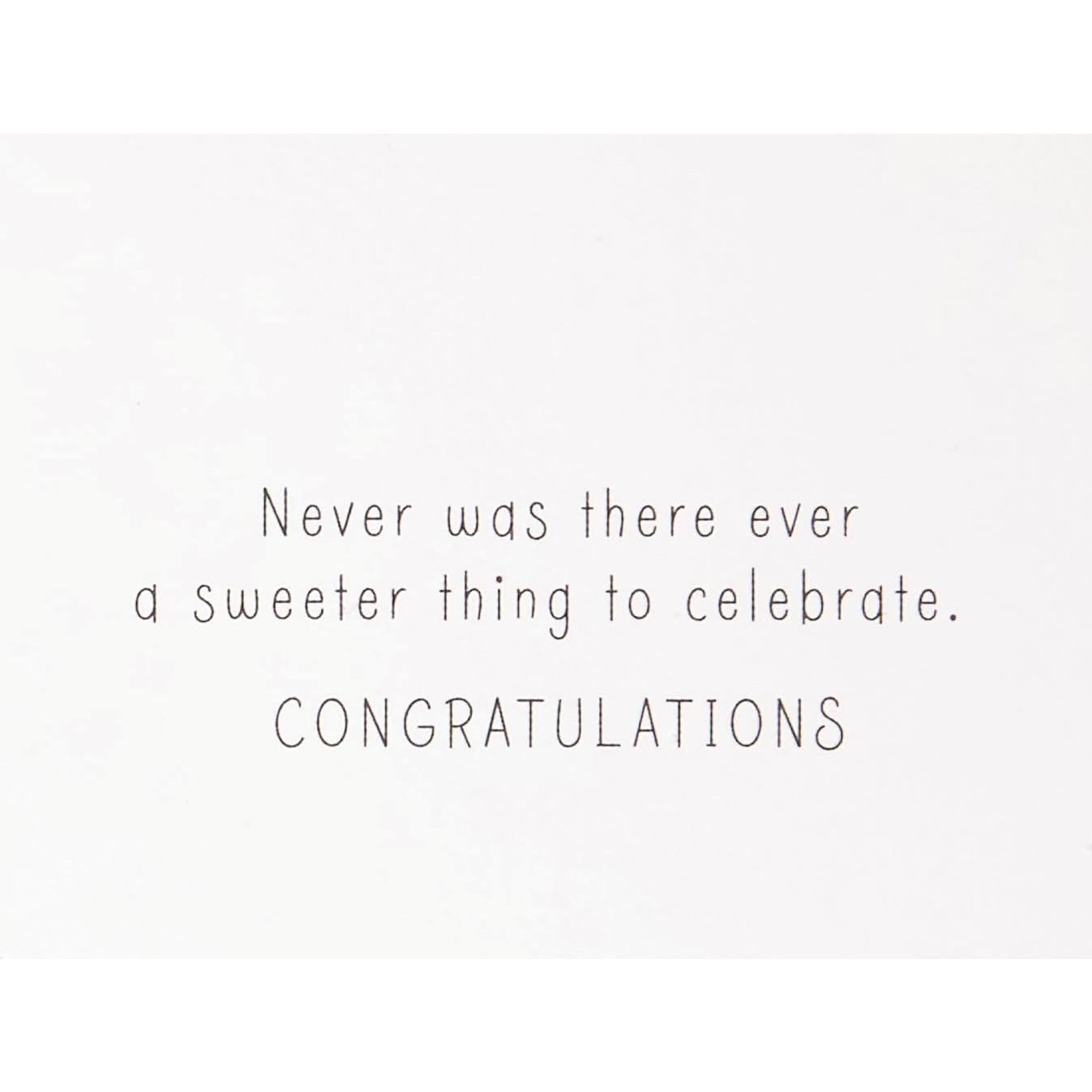 Tarjeta de Felicitación Hallmark Baby Shower Winnie Pooh 14.6x21cm