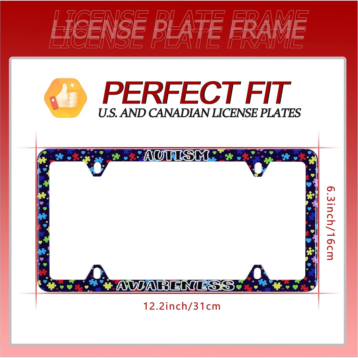 Marco de Placa de Licencia UNINDREM Acero Inoxidable 31x16cm