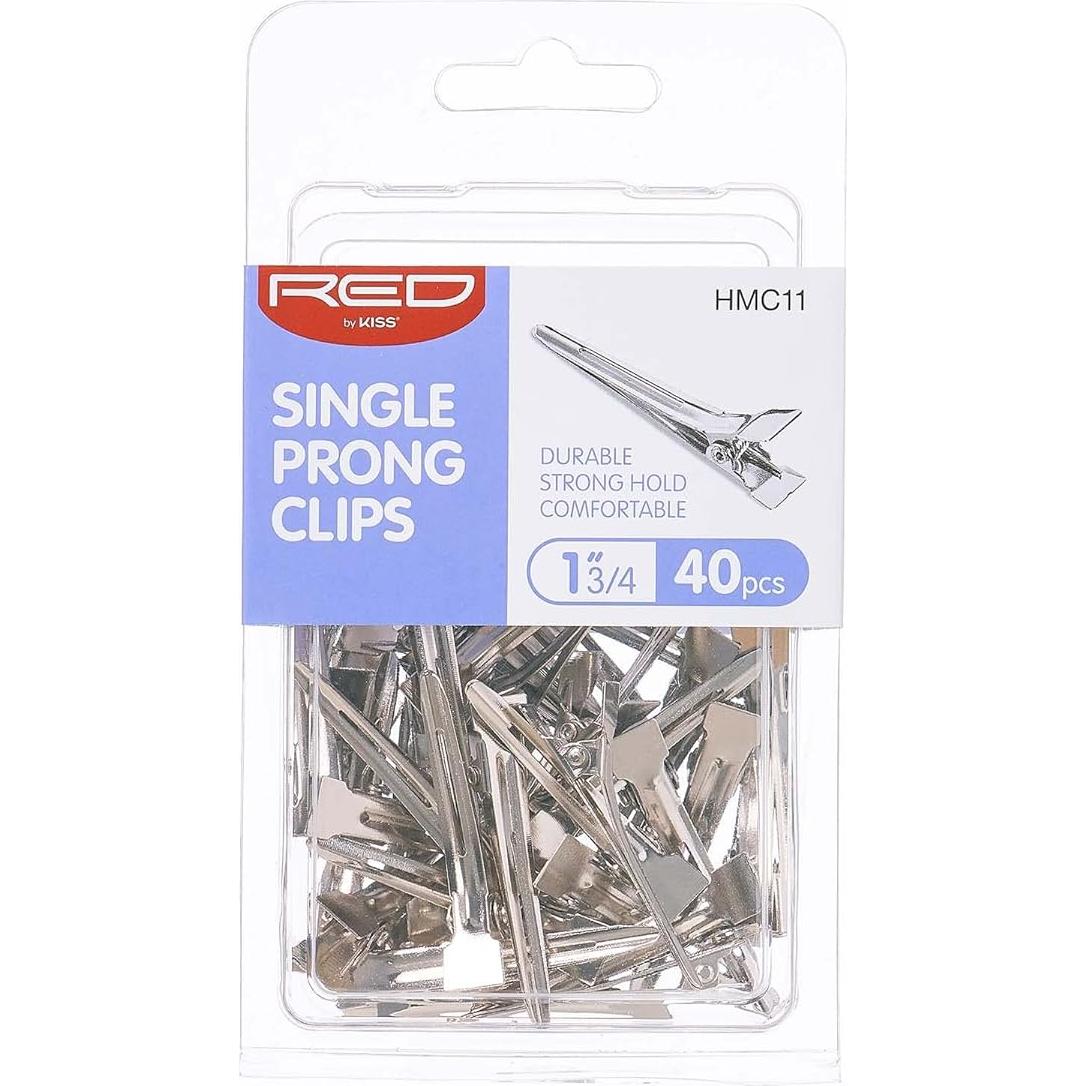 Clips para el Cabello RED by Kiss 40pcs 4.45 cm Metal Duraderos