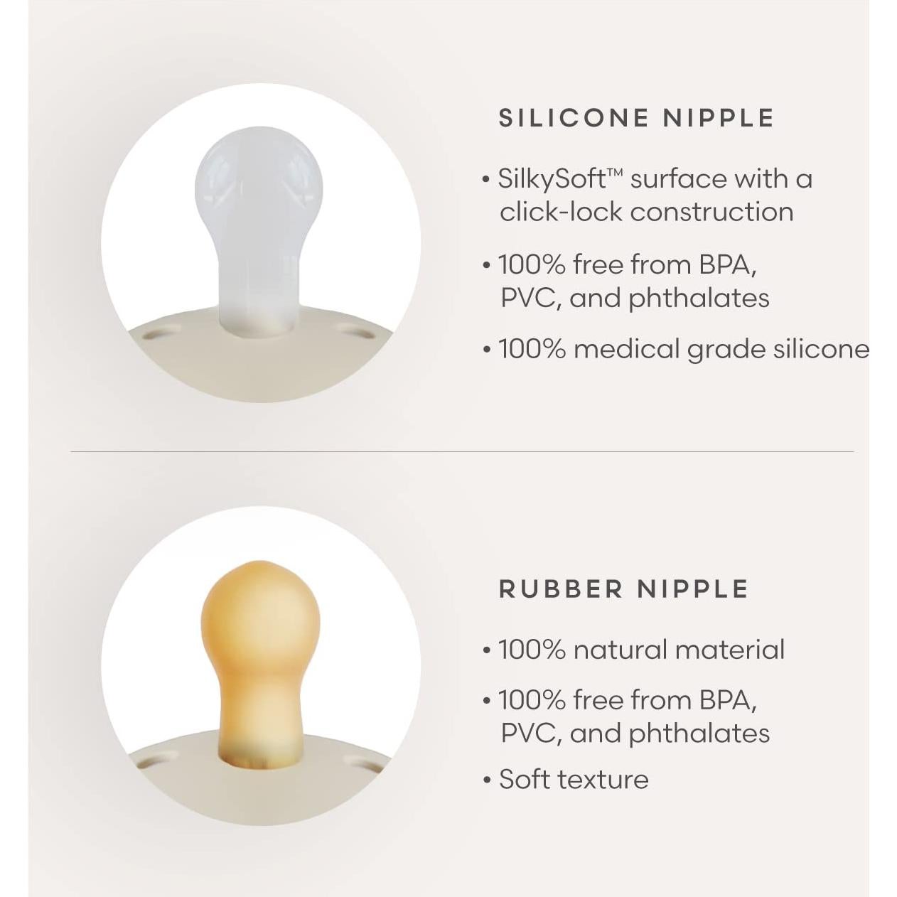 Chupete de Silicona FRIGG Daisy SilkySoft 0-6 Meses Aurora