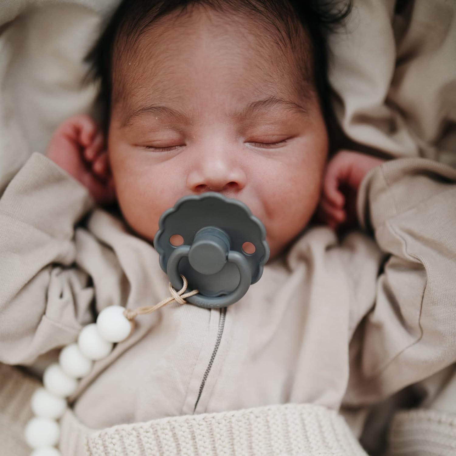 Chupete de Silicona FRIGG Daisy SilkySoft 0-6 Meses Aurora