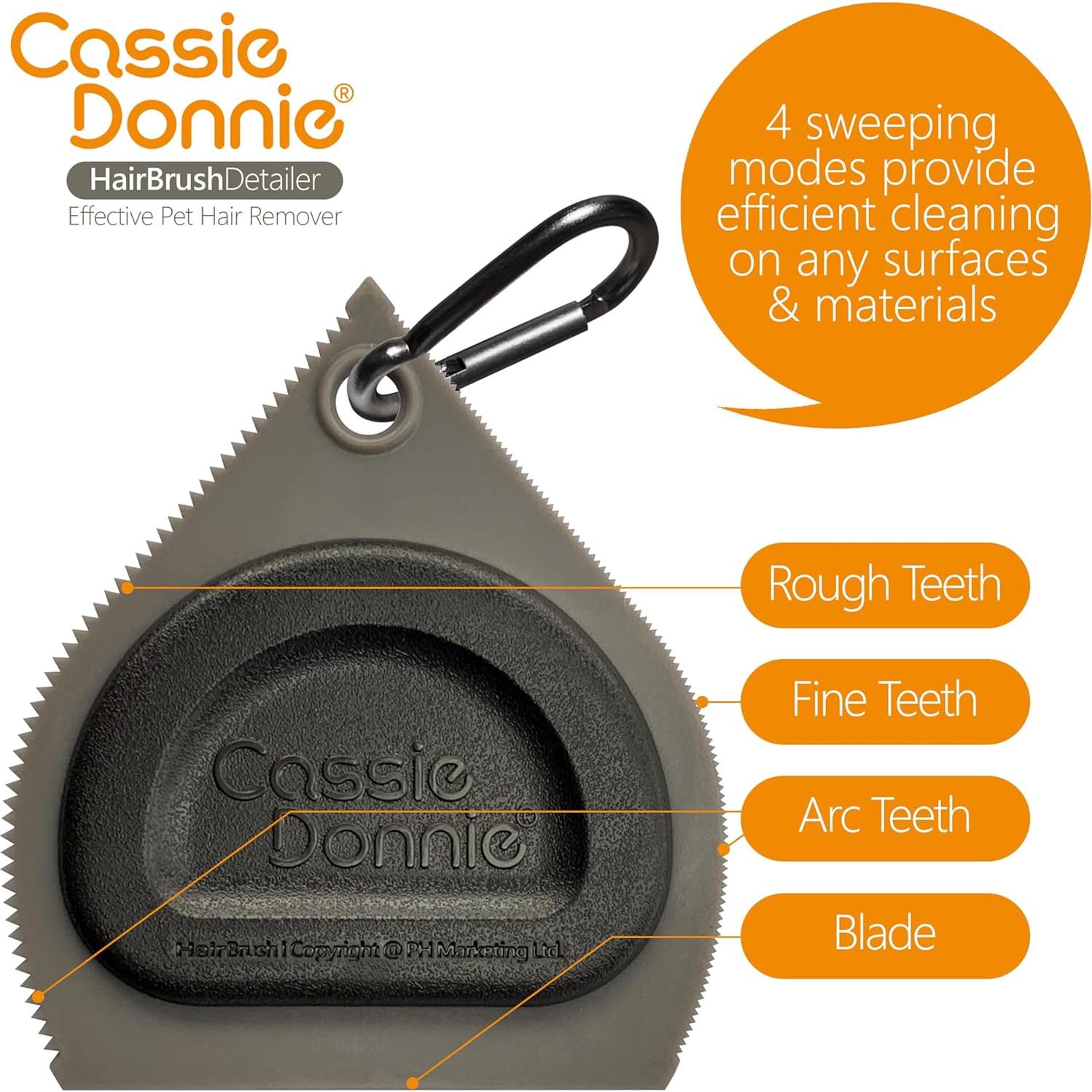 Mini Removedor de Pelo de Mascota PH2201T Gris - Reutilizable y Lavable