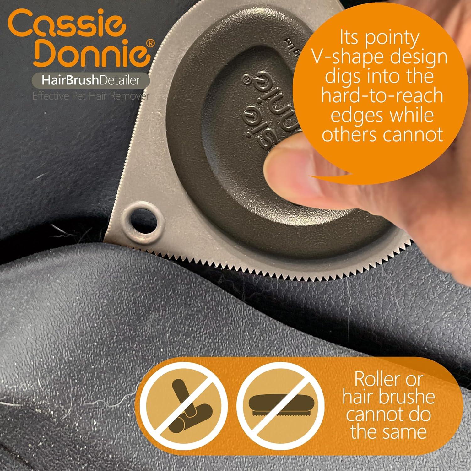 Mini Removedor de Pelo de Mascota PH2201T Gris - Reutilizable y Lavable