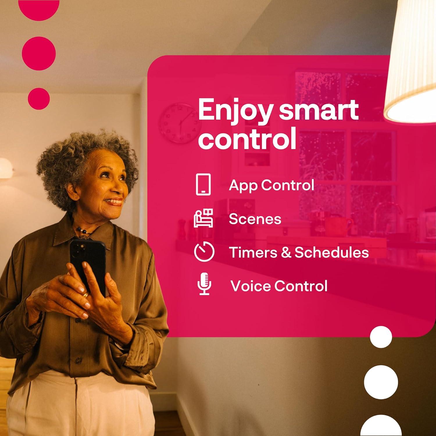 Bombilla Inteligente Innr A19 Zigbee E26 1100 Lúmenes Paquete de 2