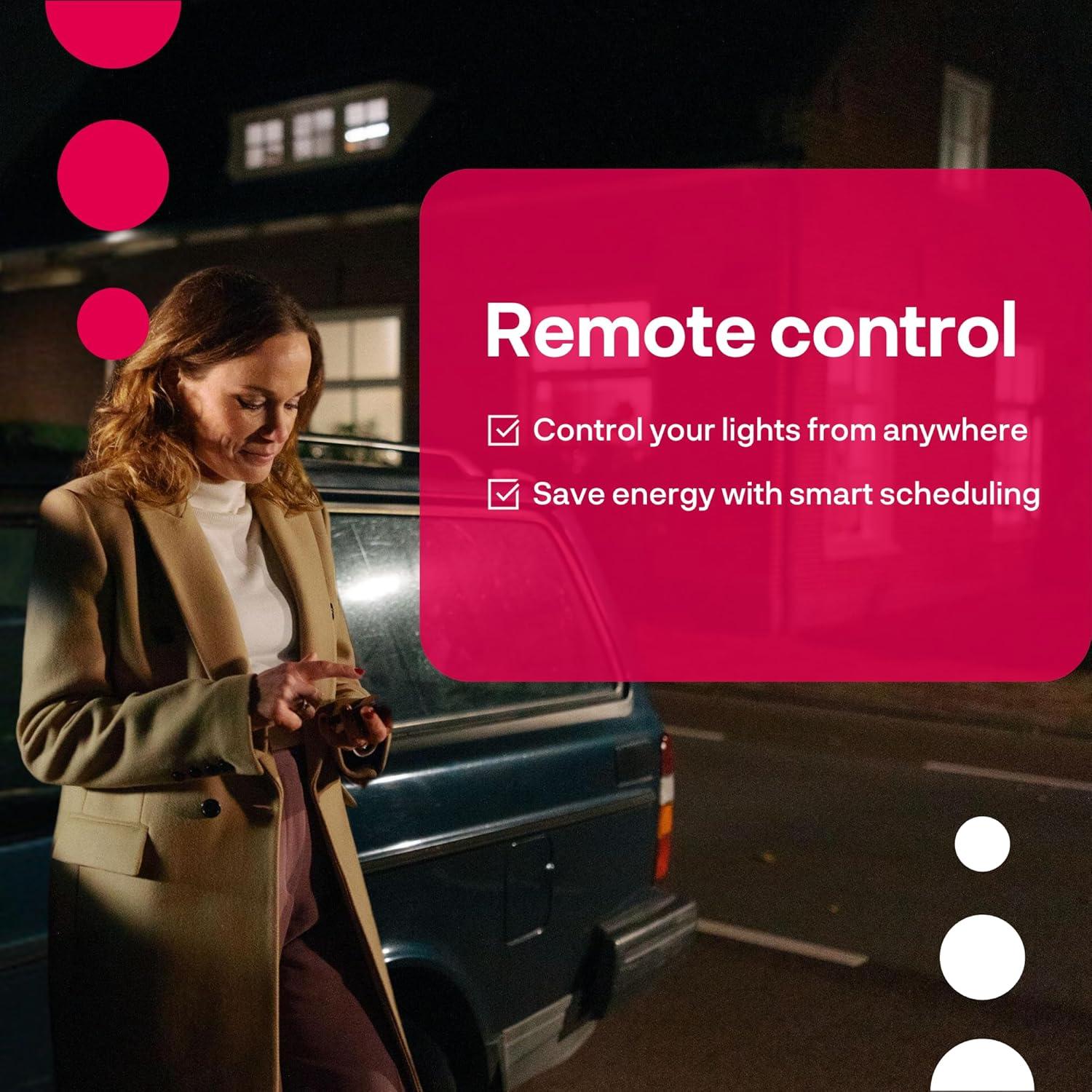 Bombilla Inteligente Innr A19 E26 LED 1100 Lúmenes Paquete de 4