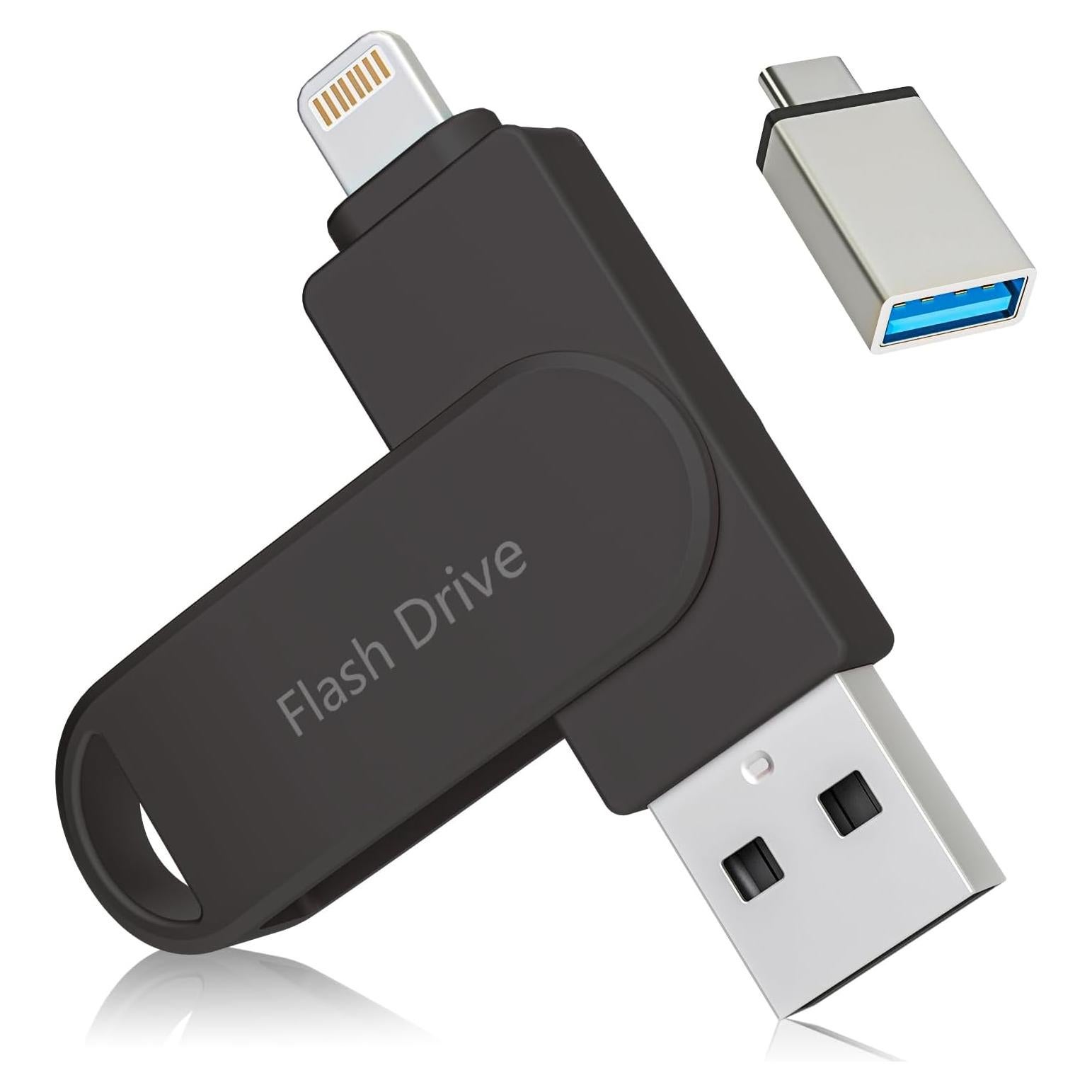 Unidad Flash 512GB Kcsbaui MFi para iPhone y Android