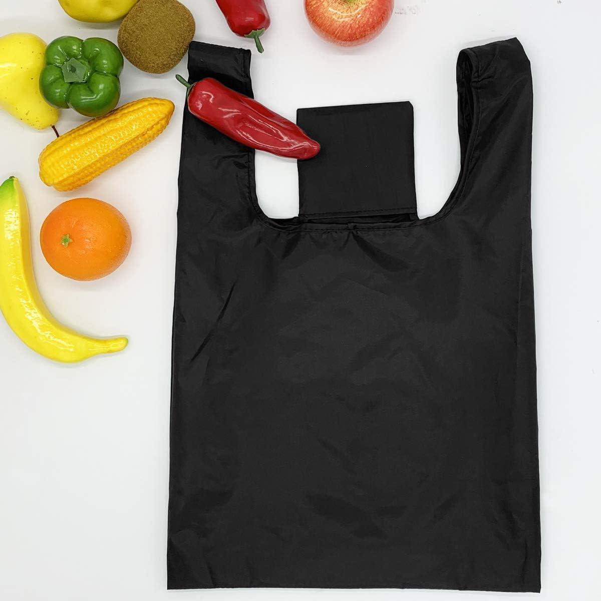 6 Bolsas de Compras Reutilizables Plegables LKEX - Impermeables