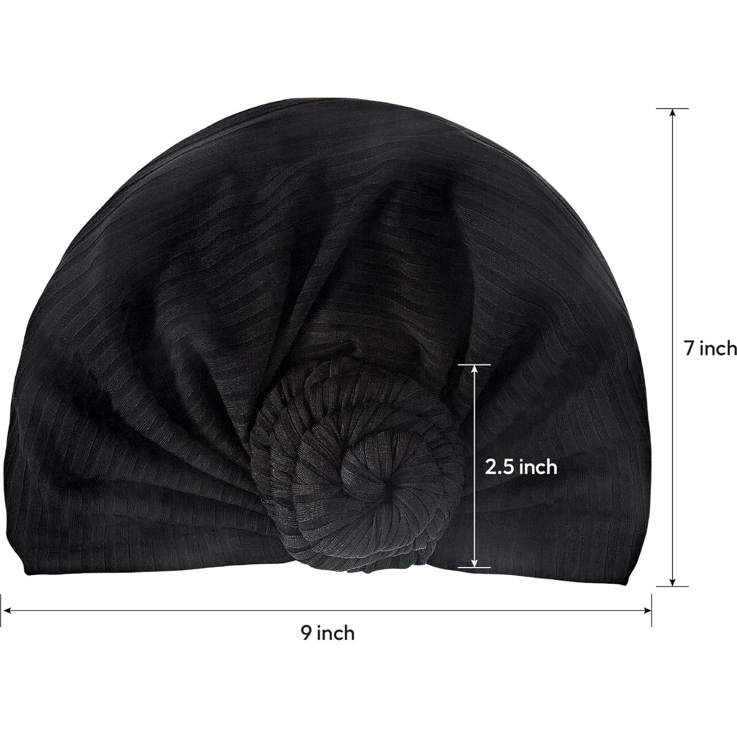 Turbante Rojo por Kiss con Interior de Satén para Mujeres