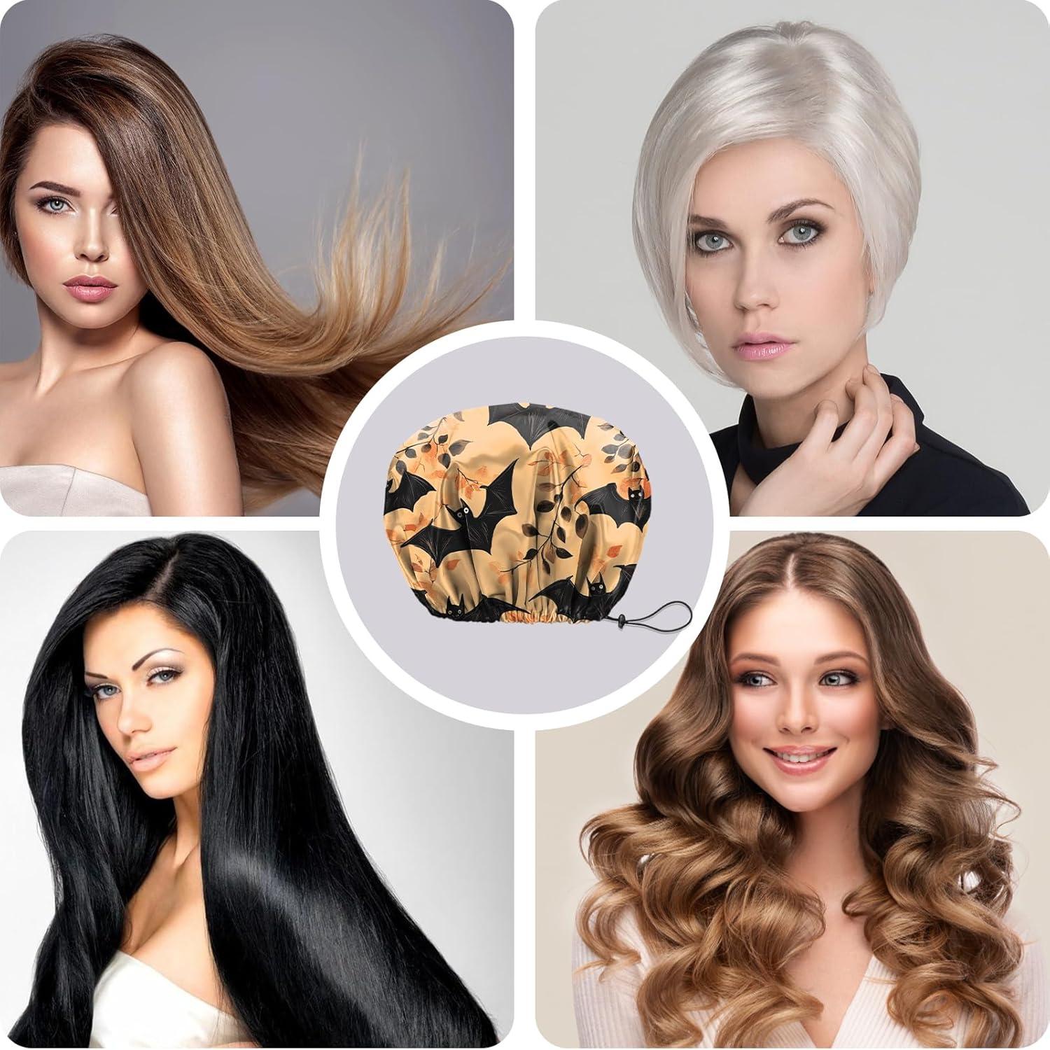 Gorro de Ducha Reutilizable Impermeable Cabreche 2 Pcs Ajustable