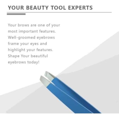 Eyebrow Tweezers For Women Facial Hair Professional hair removal Stainless Steel Tweezers for Ingrown Facial Hair, Splinter, and Daily Beauty