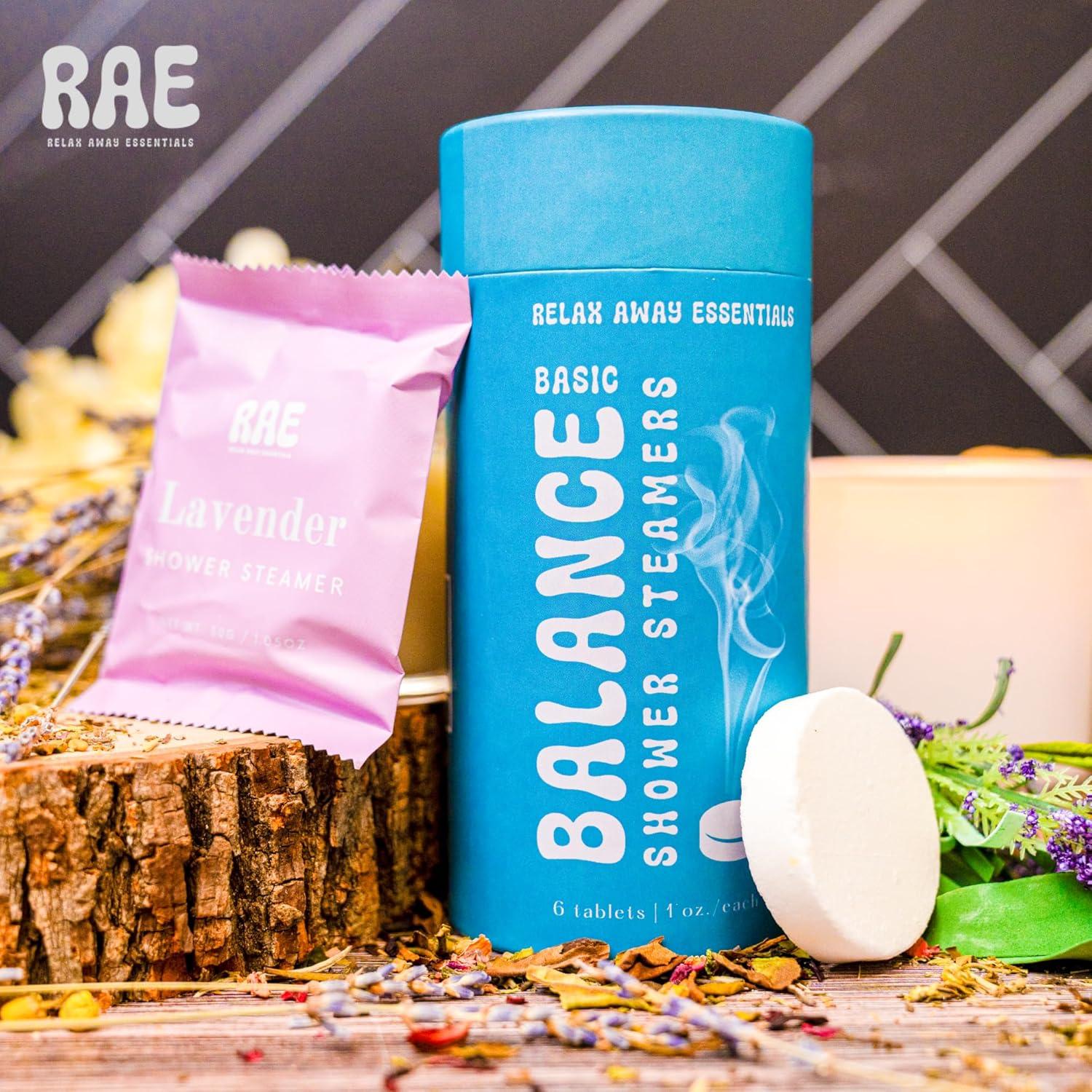 Pastillas de Vapor para Ducha Relájate Away Balance 6 Pack - Aromaterapia